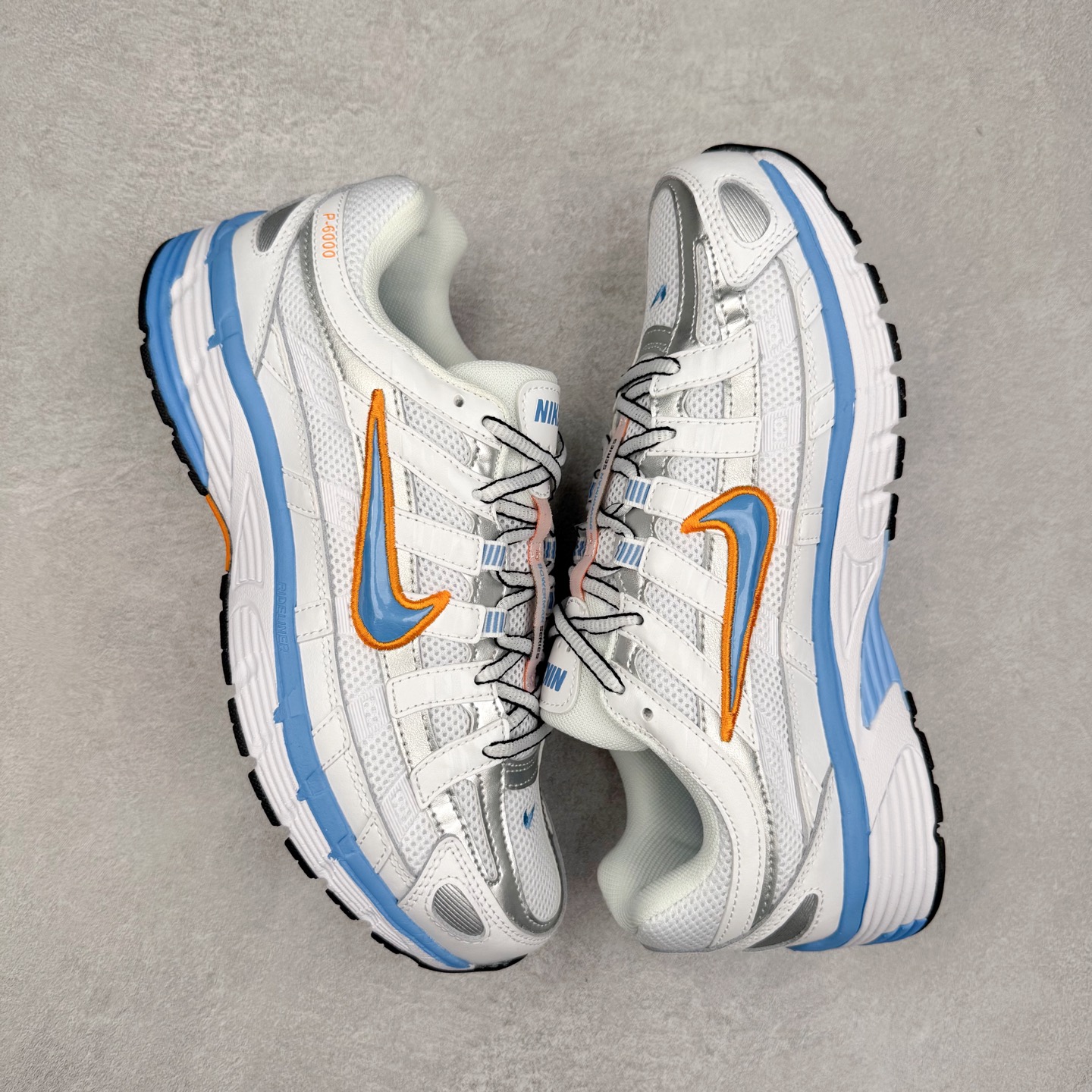 图片[3]-＃福利特价 NK P-6000 系列低帮复古老爹风休闲运动舒适慢跑鞋 融合 Pegasus 过往运动鞋设计 助力 21 世纪早期跑步运动跃升时尚新高度 采用透气网眼布、运动风格线条和耐穿覆面 兼具吸睛外观和舒适感受 中底泡绵以田径赛道为灵感 打造厚实设计 缔造出众缓震性能 尺码：36 36.5 37.5 38 38.5 39 40 40.5 41 42 42.5 43 44 44.5 45-选品中心