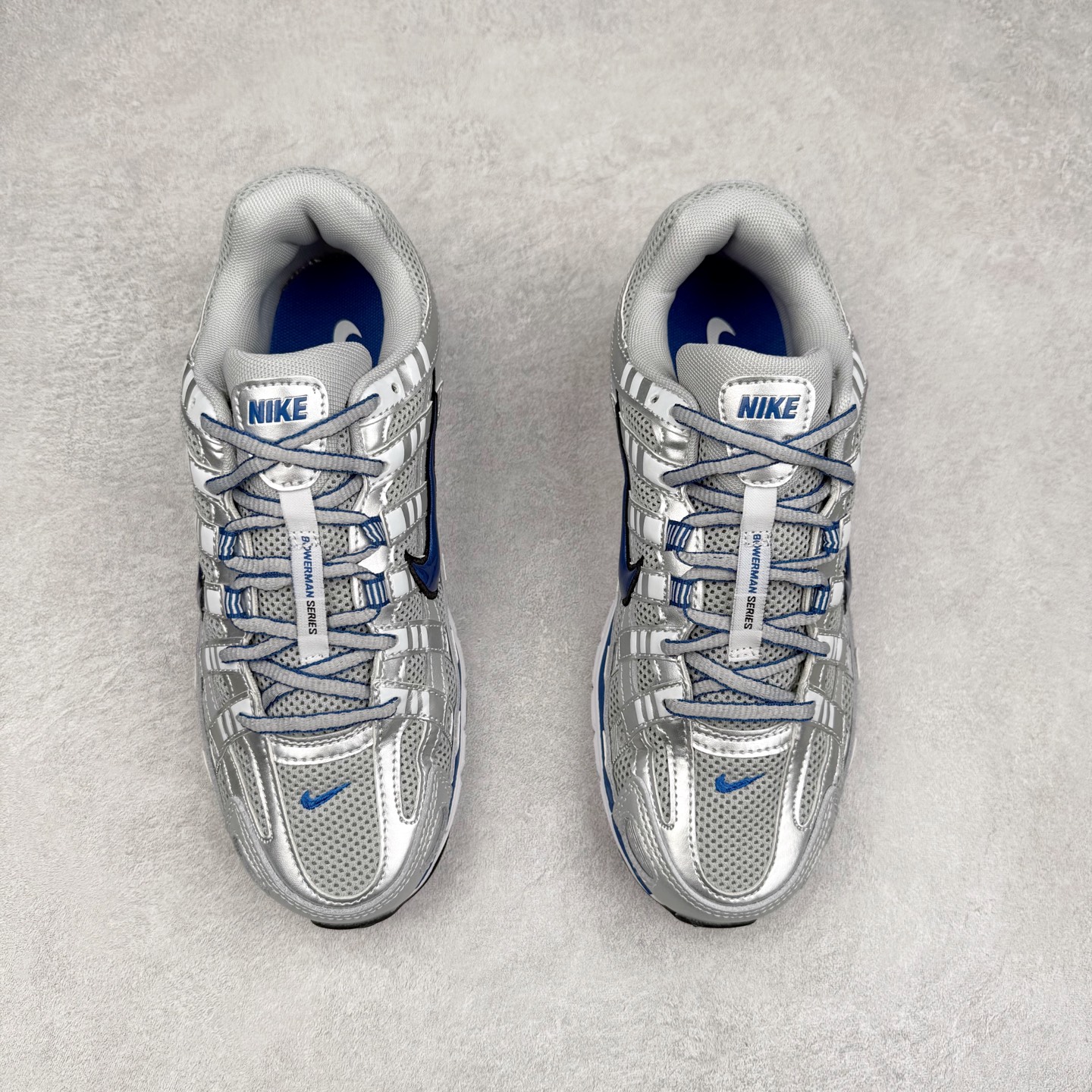 图片[2]-＃福利特价 NK P-6000 系列低帮复古老爹风休闲运动舒适慢跑鞋 融合 Pegasus 过往运动鞋设计 助力 21 世纪早期跑步运动跃升时尚新高度 采用透气网眼布、运动风格线条和耐穿覆面 兼具吸睛外观和舒适感受 中底泡绵以田径赛道为灵感 打造厚实设计 缔造出众缓震性能 尺码：36 36.5 37.5 38 38.5 39 40 40.5 41 42 42.5 43 44 44.5 45-选品中心