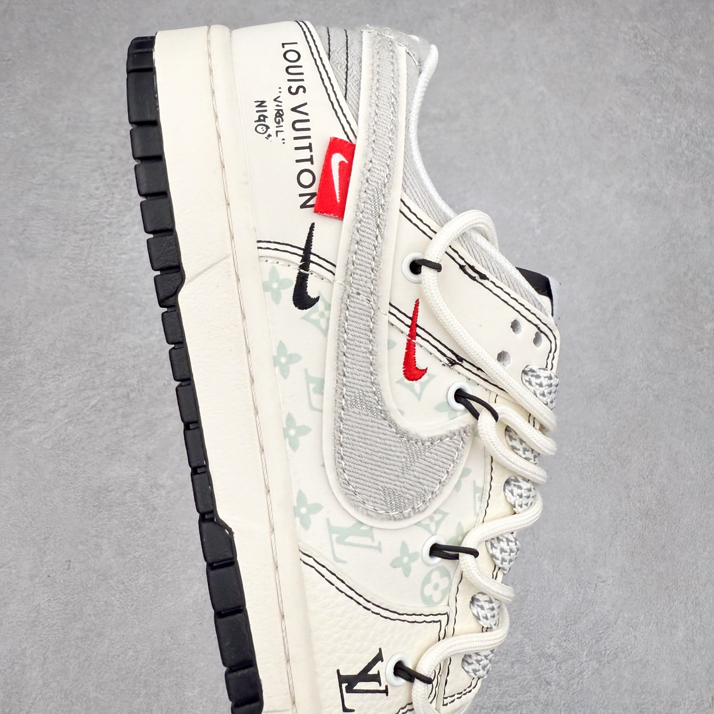 图片[6]-NK Dunk Low 定制配色 YX5066-379 大厂出品 极力推荐 原装头层材料 独家版型蒸餾加工帶來的是更好的视觉和脚感体验大厂纯原品质出货 清洁度 电绣工艺 皮料切割干净无任何毛边 细节完美 实拍调校N版已经零色差零失真 百分百还原实物色彩所见即所得 不存在货不对板色差等低级问题 选购参考实物拍摄 不混卖不参货 只用心做好货严格选品 承诺混一赔十 尺码：36 36.5 37.5 38 38.5 39 40 40.5 41 42 42.5 43 44 44.5 45-选品中心