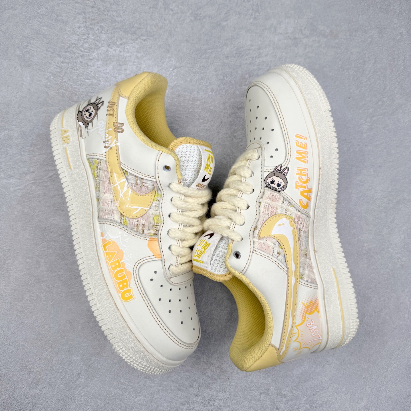 图片[3]-NK Air Force 1´07 Low 空军一号低帮百搭休闲运动板鞋 FJ7740-610 柔软、弹性十足的缓震性能和出色的中底设计 横跨复古与现代的外型结合 造就出风靡全球 三十多年的Force 1 直到今天还深受青睐 实拍调校N版已经零色差零失真 百分百还原实物色彩所见即所得 不存在货不对板色差等低级问题 选购参考实物拍摄 不混卖不参货 只用心做好货严格选品 承诺混一赔十 尺码：36 36.5 37.5 38 38.5 39 40 40.5 41 42 42.5 43 44 44.5 45-选品中心