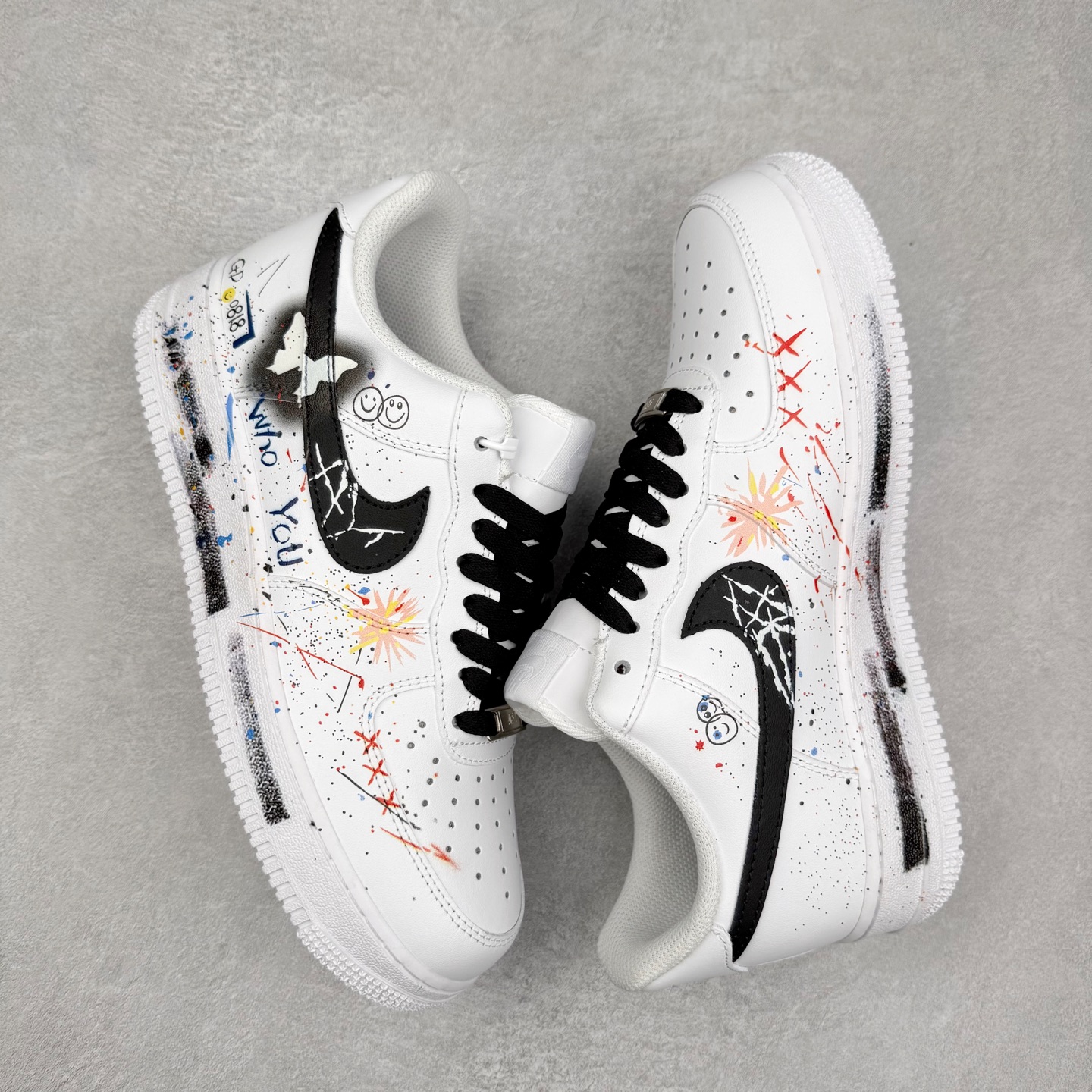 图片[3]-NK Air Force 1´07 Low 空军一号低帮百搭休闲运动板鞋 ZH0316-088 柔软、弹性十足的缓震性能和出色的中底设计 横跨复古与现代的外型结合 造就出风靡全球 三十多年的Force 1 直到今天还深受青睐 实拍调校N版已经零色差零失真 百分百还原实物色彩所见即所得 不存在货不对板色差等低级问题 选购参考实物拍摄 不混卖不参货 只用心做好货严格选品 承诺混一赔十 尺码：36 36.5 37.5 38 38.5 39 40 40.5 41 42 42.5 43 44 44.5 45-选品中心