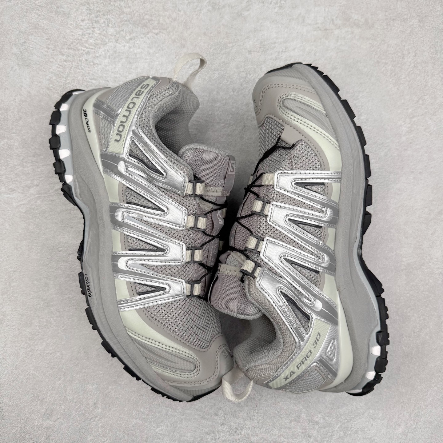 图片[3]-＃TG福利特价 SALOMON XA Pro 3D ADV 萨洛蒙潮流越野机能户外功能鞋 鞋面采用SENSIFT贴合技术 全方位贴合包裹脚型 鞋跟部鞋底牵引设计 提供强大的抓地性能 更适应野外崎岖不平的道路 其3D ADVANCED CHASSIS底盘 材料轻量大化 钉齿设计更具稳定性 防护性 鞋底易磨损区运用CONTAGRIP高耐磨材料 应对城市硬质路面长距离跑考验 尺码：36 36.5 37.5 38 38.5 39 40 40.5 41 42 42.5 43 44 44.5 45-选品中心