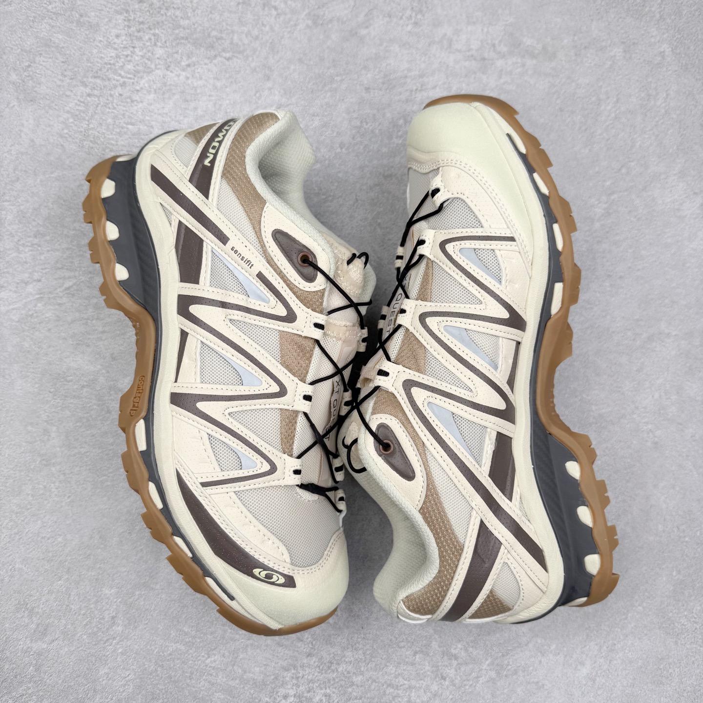 图片[3]-＃TG福利特价️ Salomon XT-QUEST ADV 萨洛蒙潮流越野机能户外功能鞋 纯原外贸平台特供订单 耗时半年巨作 全套原纸板楦头开发 原厂特供网布配套加持 确保原汁原味 完美呈现版型 原档数据独家私模五层组合大底 男女鞋同步官方开发至46.5 原装Ortholite轻量化鞋垫 中底布带钢印编号 原厂TPU锁扣 进口港宝加持 后跟自然饱满 还原公司包裹性 基于 SALOMON 初代 XT 鞋身造型并搭载 4D ADVANCED CHASSIS™ 大底打造而成 为这款 XT-QUEST 带来了多项足部控制与保护等功能性 如在运动过程中控制左右晃动的过程而提高稳定性、改善长途越野过程中足中到足尖的过渡、提高感知岩石的精确度以抵抗尖锐物体对脚底的伤害以及采用动态缓冲来增强穿着舒适感 从而减轻疲劳感 使 XT-QUEST 成为一双舒适且安全的户外之履 尺码：36 36.5 37.5 38 38.5 39 40 40.5 41 42 42.5 43 44 44.5 45-选品中心