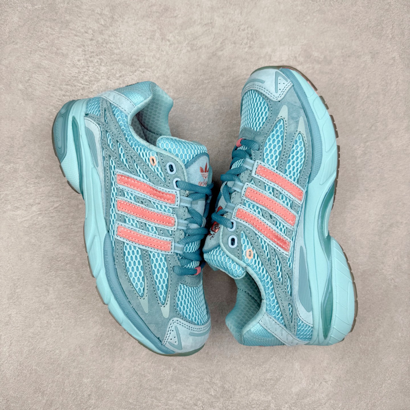 图片[3]-Unheardof x AD Originals Adistar Cushion 3 舒适百搭防滑耐磨低帮休闲跑步鞋 联名蓝色 JS2973 实拍调校N版已经零色差零失真 百分百还原实物色彩所见即所得 不存在货不对板色差等低级问题 选购参考实物拍摄 不混卖不参货 只用心做好货严格选品 承诺混一赔十 尺码：36 36.5 37.5 38 38.5 39 40 40.5 41 42 42.5 43 44 44.5 45-选品中心