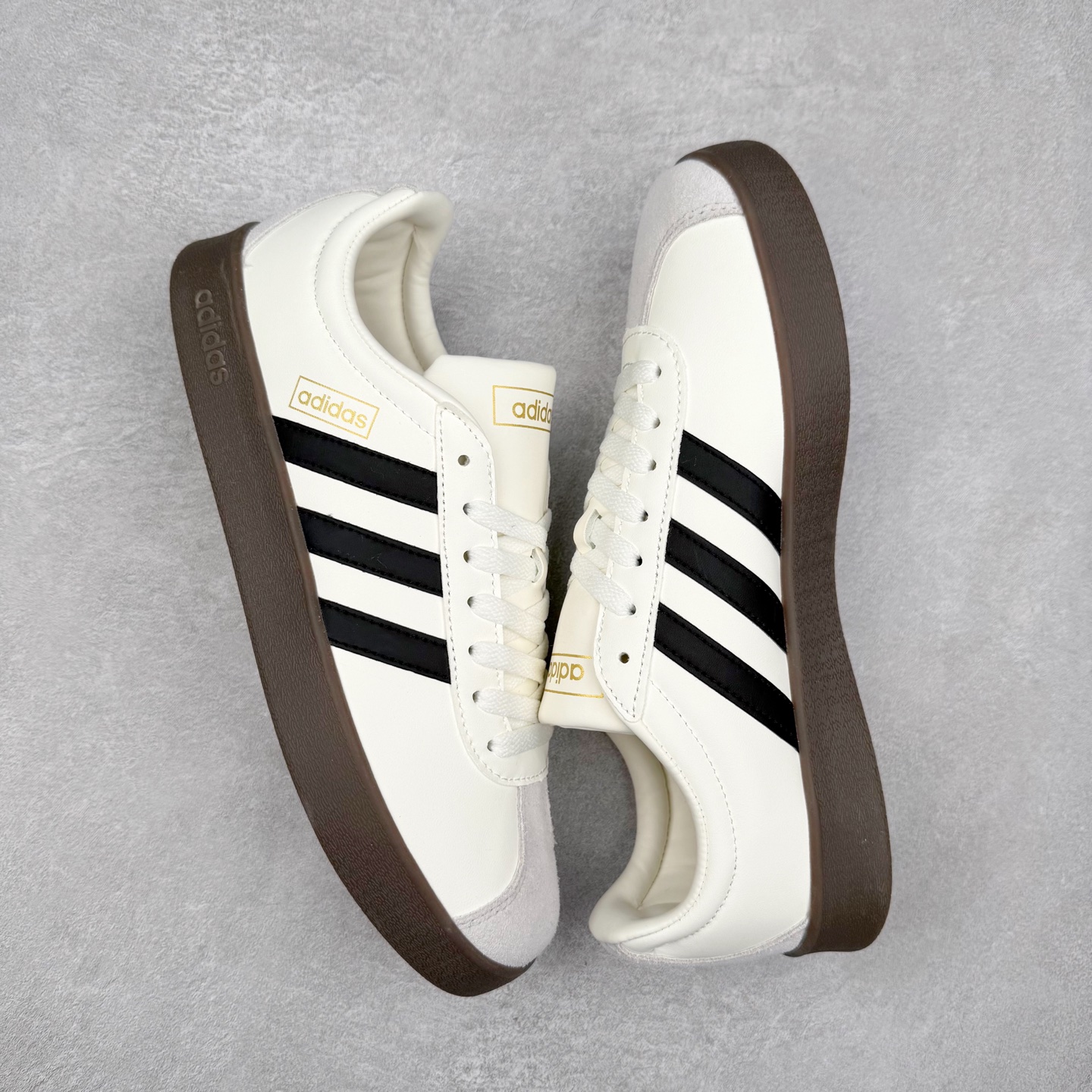 图片[3]-＃福利特价 AD Neo VL Court Lifestyle 2.0 学院生活方式系列低德训风休闲运动板鞋 NEO生活城市系列 #男女鞋半码制#采用环保纤维革组合翻毛皮鞋面材质#内嵌EVA透气吸汗鞋垫#缜密拉帮中底布#外置耐磨标准橡胶大底 尺码：36 36⅔ 37⅓ 38 38⅔ 39⅓ 40 40⅔ 41⅓ 42 42⅔ 43⅓ 44 44⅔ 45-选品中心