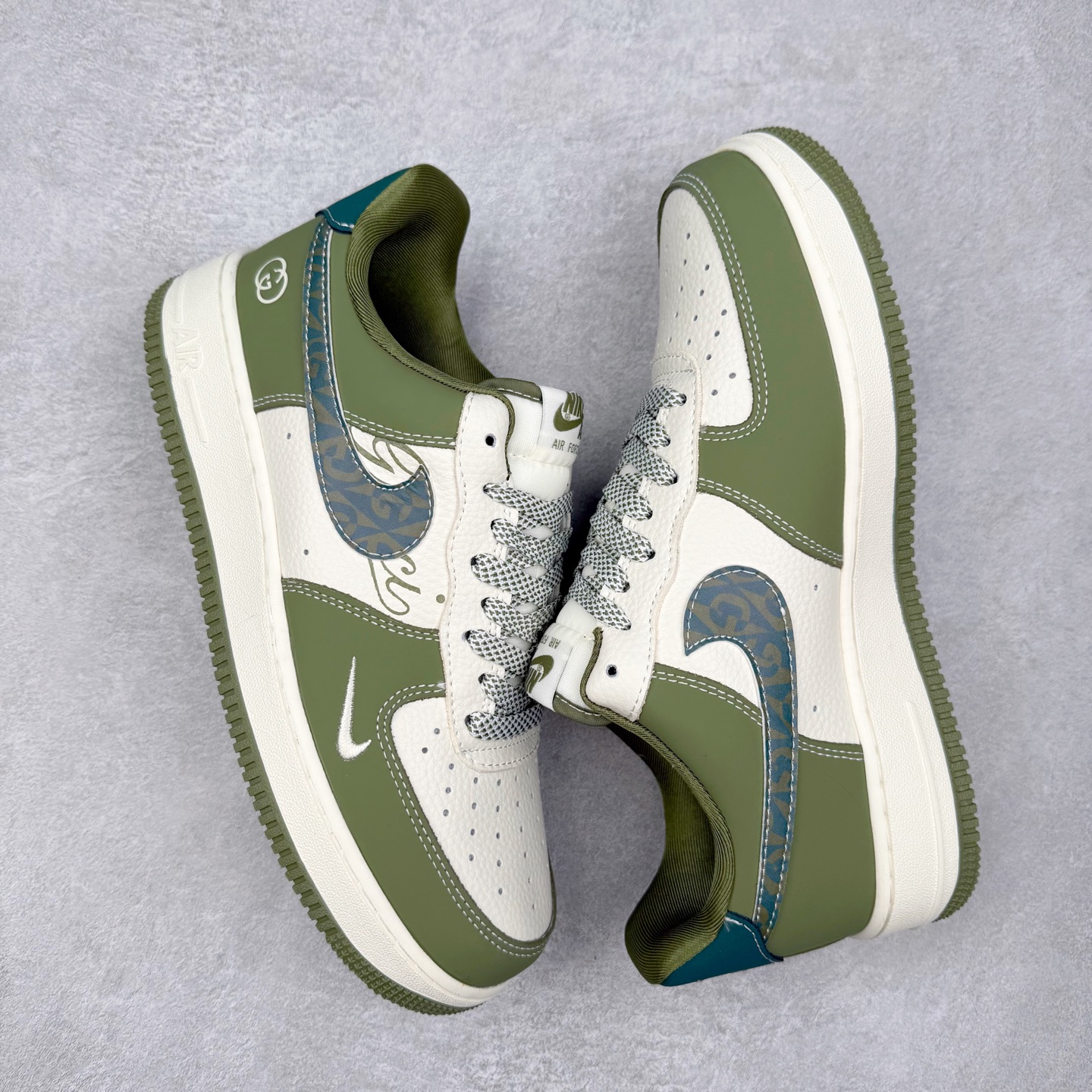 图片[3]-NK Air Force 1´07 Low 空军一号低帮百搭休闲运动板鞋 KK1988-094 柔软、弹性十足的缓震性能和出色的中底设计 横跨复古与现代的外型结合 造就出风靡全球 三十多年的Force 1 直到今天还深受青睐 实拍调校N版已经零色差零失真 百分百还原实物色彩所见即所得 不存在货不对板色差等低级问题 选购参考实物拍摄 不混卖不参货 只用心做好货严格选品 承诺混一赔十 尺码：36 36.5 37.5 38 38.5 39 40 40.5 41 42 42.5 43 44 44.5 45-选品中心