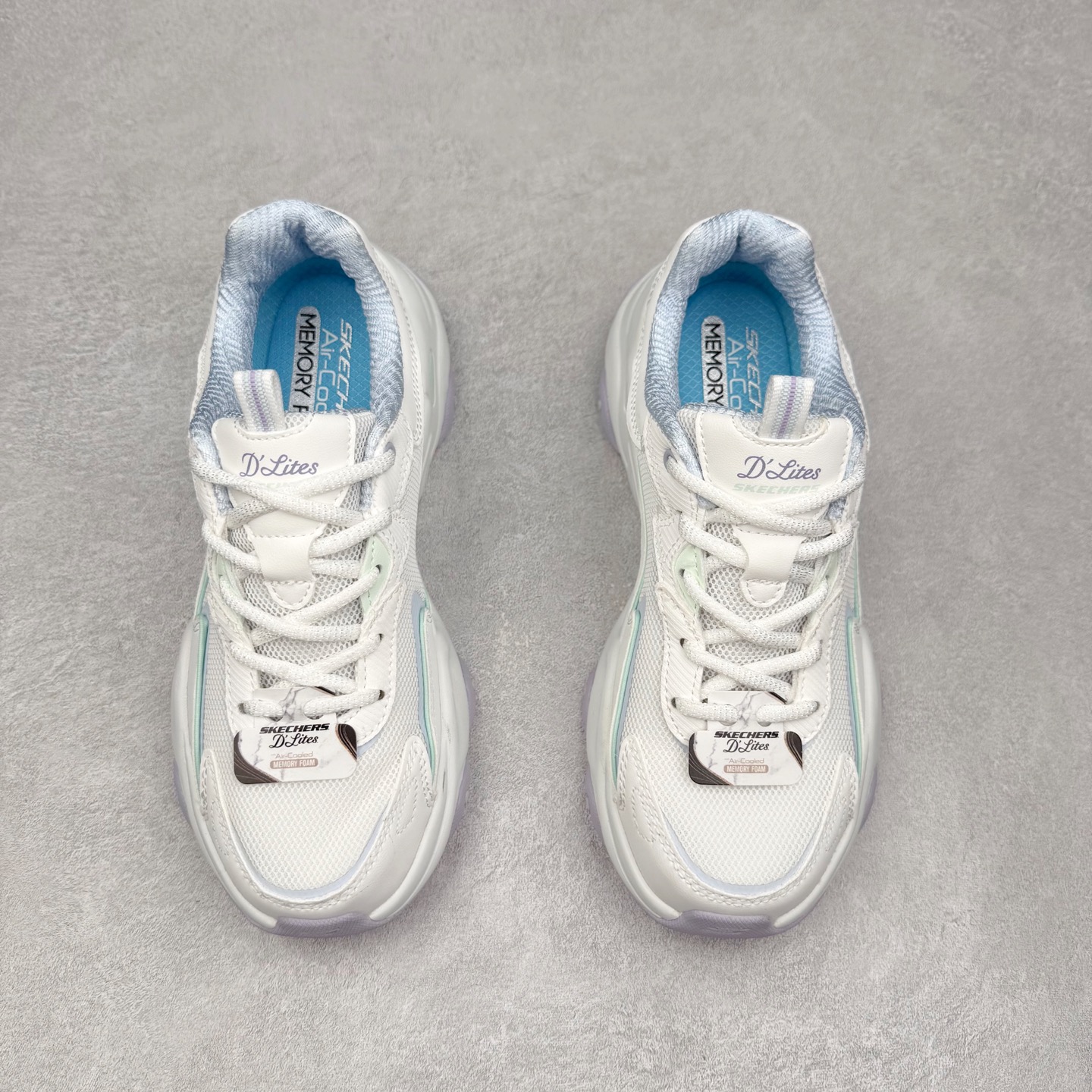 图片[2]-Skechers斯凯奇 D\’Lites 糯米熊 舒适柔软时尚百搭低帮老爹鞋 实拍调校N版已经零色差零失真 百分百还原实物色彩所见即所得 不存在货不对板色差等低级问题 选购参考实物拍摄 不混卖不参货 只用心做好货严格选品 承诺混一赔十 尺码：35.5 36 36.5 37.5 38 38.5 39 40 40.5 41 42 42.5 43 44-选品中心