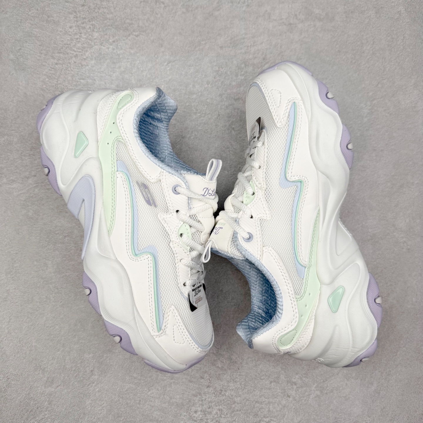 图片[3]-Skechers斯凯奇 D\’Lites 糯米熊 舒适柔软时尚百搭低帮老爹鞋 实拍调校N版已经零色差零失真 百分百还原实物色彩所见即所得 不存在货不对板色差等低级问题 选购参考实物拍摄 不混卖不参货 只用心做好货严格选品 承诺混一赔十 尺码：35.5 36 36.5 37.5 38 38.5 39 40 40.5 41 42 42.5 43 44-选品中心