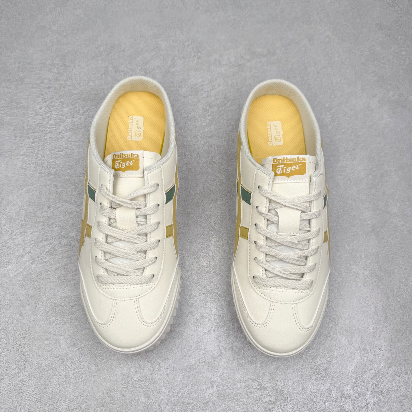 图片[2]-Onitsuka Tiger MEXICO 66 MEXICO 66 Sabot 鬼冢虎经典舒适透气低帮生活休闲鞋 男女同款 产品从款式颜色造型上体现出追求舒适和细节的完美 鞋类更是推崇手工制作的严谨与完美 融舒适性与可穿性的设计风格 注重细节的完美和别致魅力 既保持稳重 又不失轻松的时尚感 尺码：36 37 37.5 38 39 39.5 40 40.5 41.5 42 42.5 43.5 44 45-选品中心