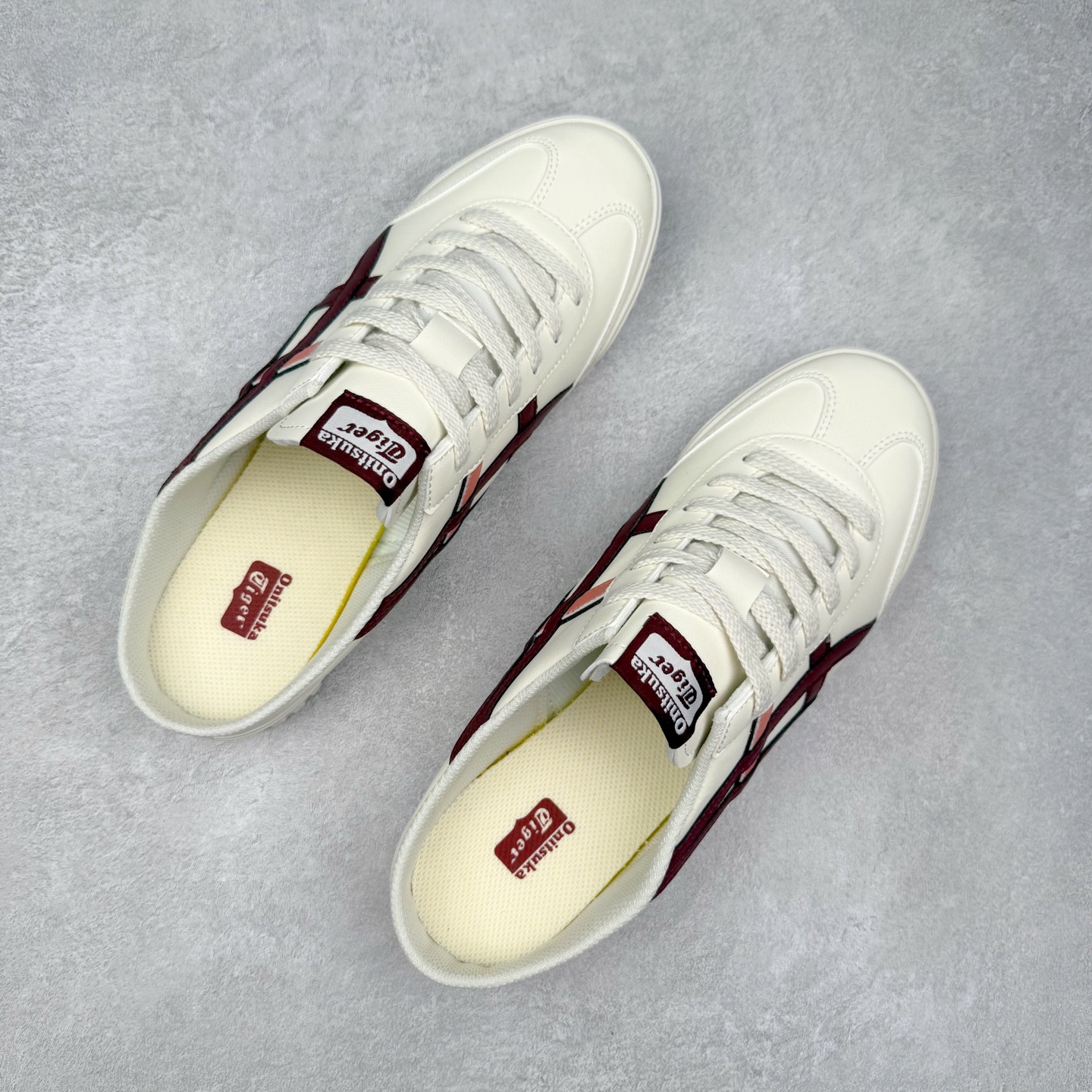 图片[3]-Onitsuka Tiger MEXICO 66 MEXICO 66 Sabot 鬼冢虎经典舒适透气低帮生活休闲鞋 男女同款 产品从款式颜色造型上体现出追求舒适和细节的完美 鞋类更是推崇手工制作的严谨与完美 融舒适性与可穿性的设计风格 注重细节的完美和别致魅力 既保持稳重 又不失轻松的时尚感 尺码：36 37 37.5 38 39 39.5 40 40.5 41.5 42 42.5 43.5 44 45-选品中心