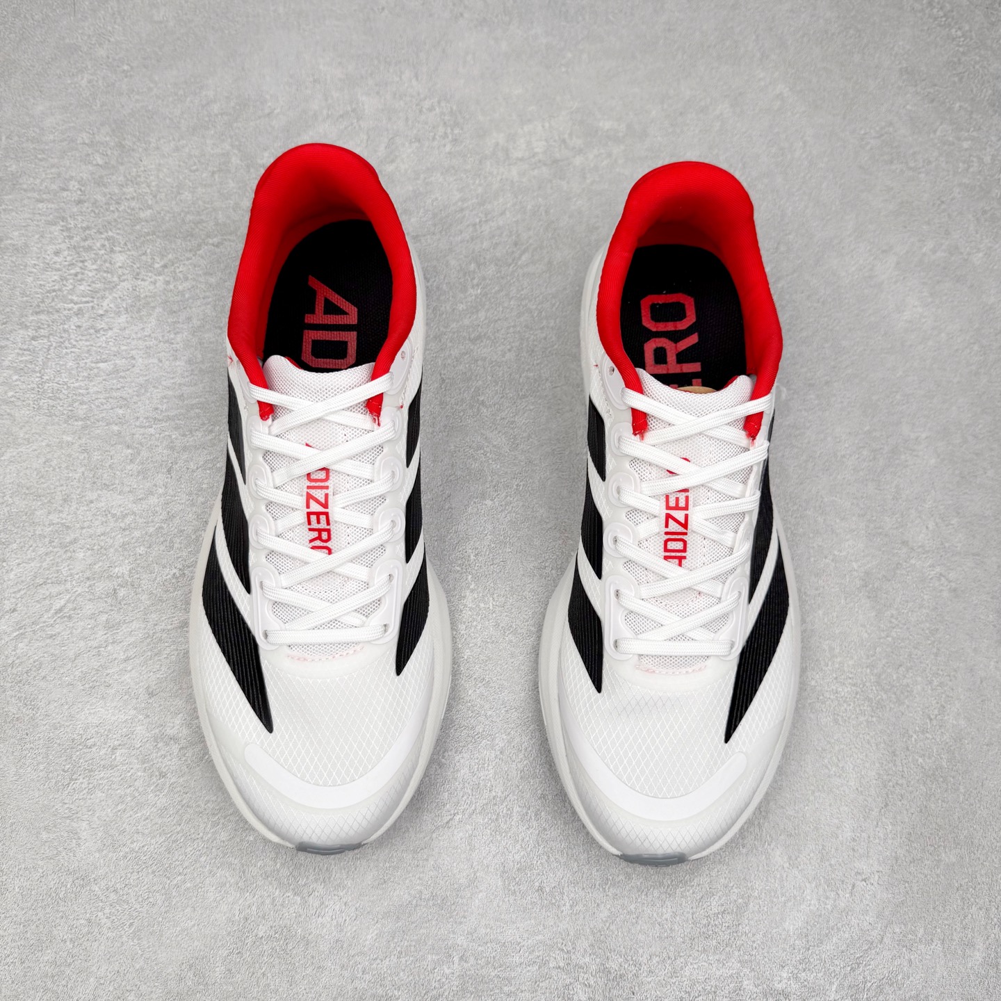 图片[2]-AD Adizero BK 夏季透气网眼竞速跑鞋 JP6529 融合Lightstrike和Lightstrike Pro技术 采用乙烯/乙酸乙烯酯(EVA)材质 打造舒适中底 含ENERGYROD能量碳柱 旨在为步伐添活力 尺码：36 36.5 37 38 38.5 39 40 40.5 41 42 42.5 43 44 44.5 45-选品中心