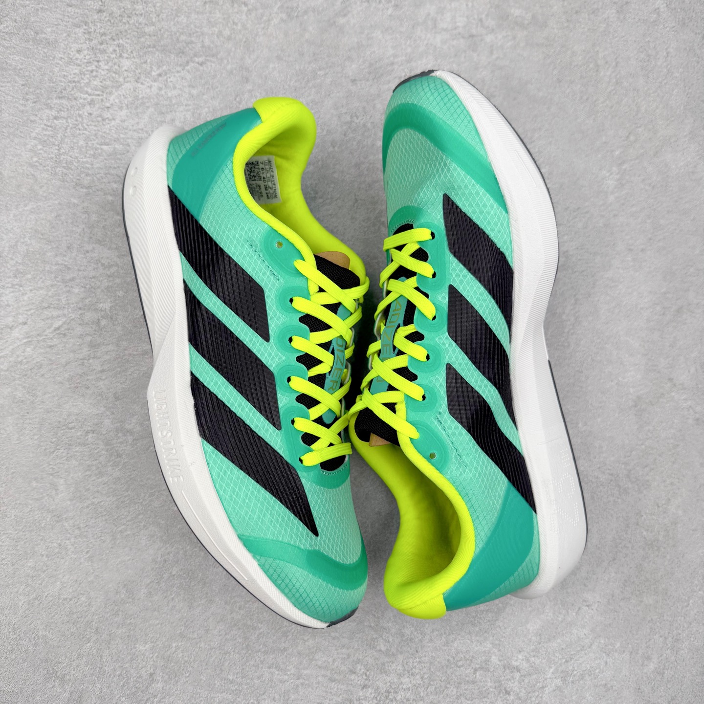 图片[3]-AD Adizero BK 夏季透气网眼竞速跑鞋 JP6543 融合Lightstrike和Lightstrike Pro技术 采用乙烯/乙酸乙烯酯(EVA)材质 打造舒适中底 含ENERGYROD能量碳柱 旨在为步伐添活力 尺码：36 36.5 37 38 38.5 39 40 40.5 41 42 42.5 43 44 44.5 45-选品中心