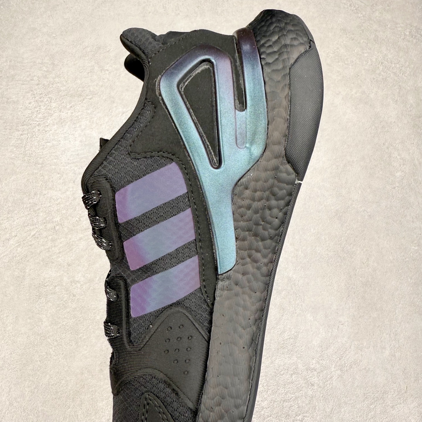 图片[7]-＃纯原福利 AD Nite Jogger 2019 Boost 联名夜行者复古跑鞋 原厂材料 原厂大底 私家独模 网布搭配麂皮拼接打造鞋面 极具复古风格鞋头及鞋跟点缀3M反光设计极为亮眼中底采用全掌 Boost 科技 厚度相当可观 脚感极佳 尺码：36 36.5 37 38 38.5 39 40 40.5 41 42 42.5 43 44 44.5 45-选品中心