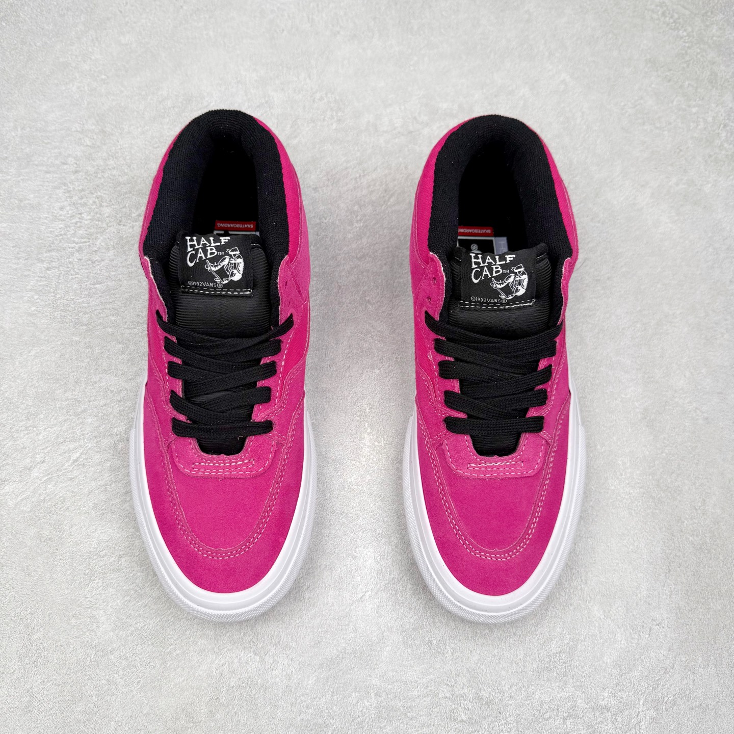 图片[2]-Vans Skate Half Cab 玫红/火龙果 美式复古休闲中帮职业滑板鞋 货号： VN0A2Z34AFJ 尺码：36 36.5 37 38 38.5 39 40 40.5 41 42 42.5 43 44-选品中心