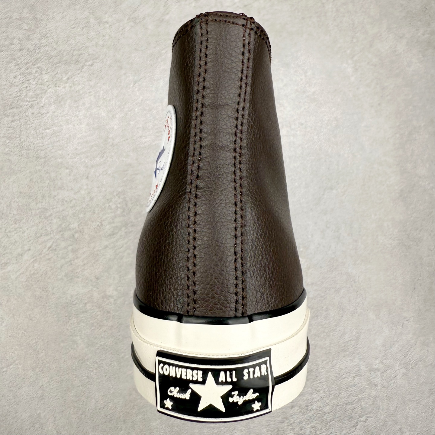 图片[8]-Converse Chuck 1970s 纯色皮面 经典70s鞋型 鞋面和Logo标均采用荔枝纹皮面材质 质感拉满 货号：A09479C 复古灰 货号：A10154C 棕咖色 尺码：35-44（36.5 37.5 39.5 41.5 42.5）-选品中心