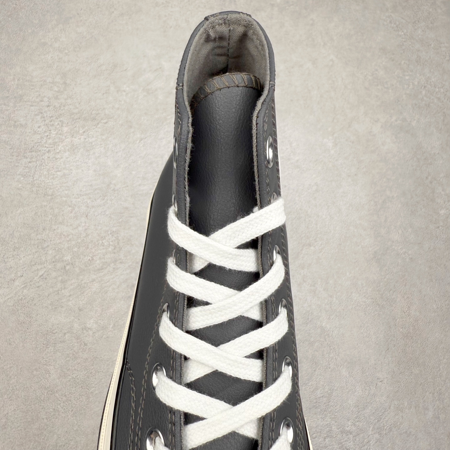 图片[5]-Converse Chuck 1970s 纯色皮面 经典70s鞋型 鞋面和Logo标均采用荔枝纹皮面材质 质感拉满 货号：A09479C 复古灰 货号：A10154C 棕咖色 尺码：35-44（36.5 37.5 39.5 41.5 42.5）-选品中心