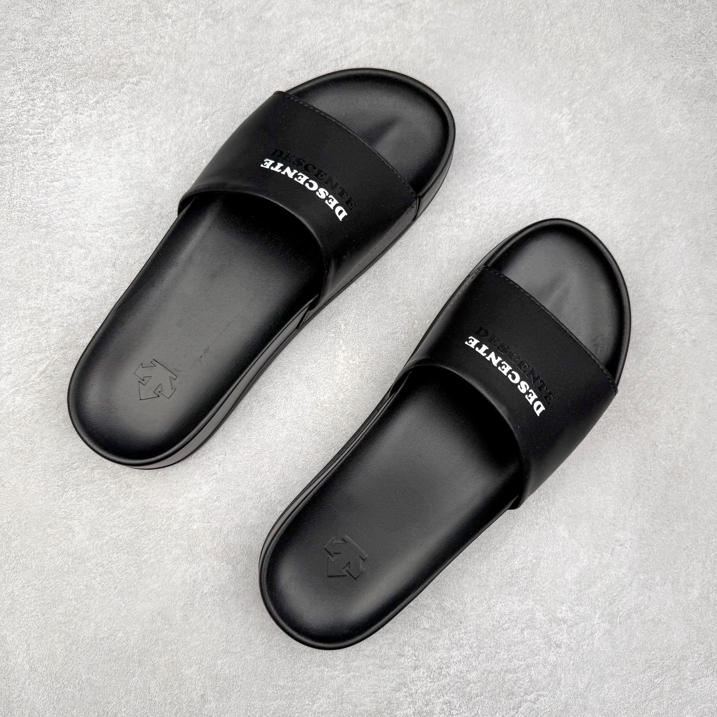 图片[3]-迪桑特DESCENTE ICING Nars 舒适 防滑防磨一字拖鞋 男女同款 黑色 尺码：36/45-选品中心