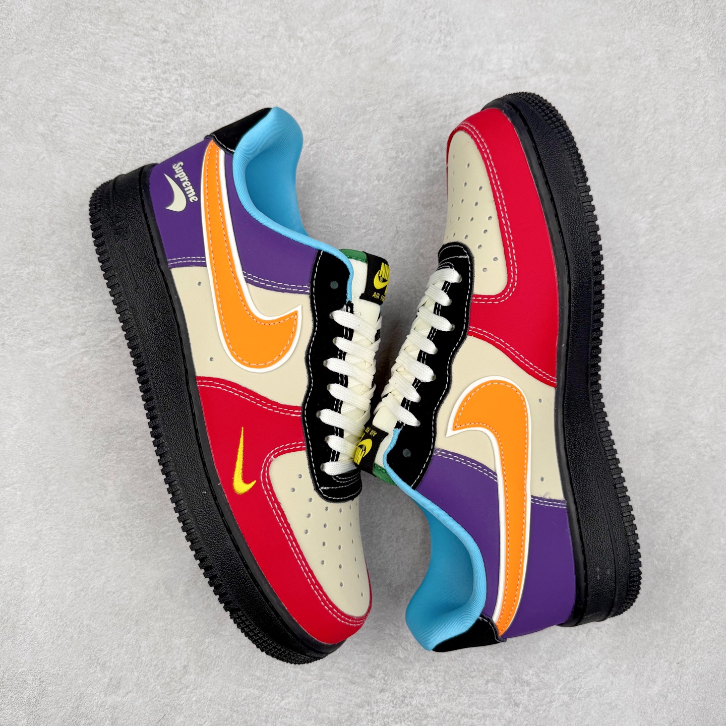 图片[3]-NK Air Force 1´07 Low 空军一号低帮百搭休闲运动板鞋 KB1688-004 柔软、弹性十足的缓震性能和出色的中底设计 横跨复古与现代的外型结合 造就出风靡全球 三十多年的Force 1 直到今天还深受青睐 实拍调校N版已经零色差零失真 百分百还原实物色彩所见即所得 不存在货不对板色差等低级问题 选购参考实物拍摄 不混卖不参货 只用心做好货严格选品 承诺混一赔十 尺码：36 36.5 37.5 38 38.5 39 40 40.5 41 42 42.5 43 44 44.5 45-选品中心