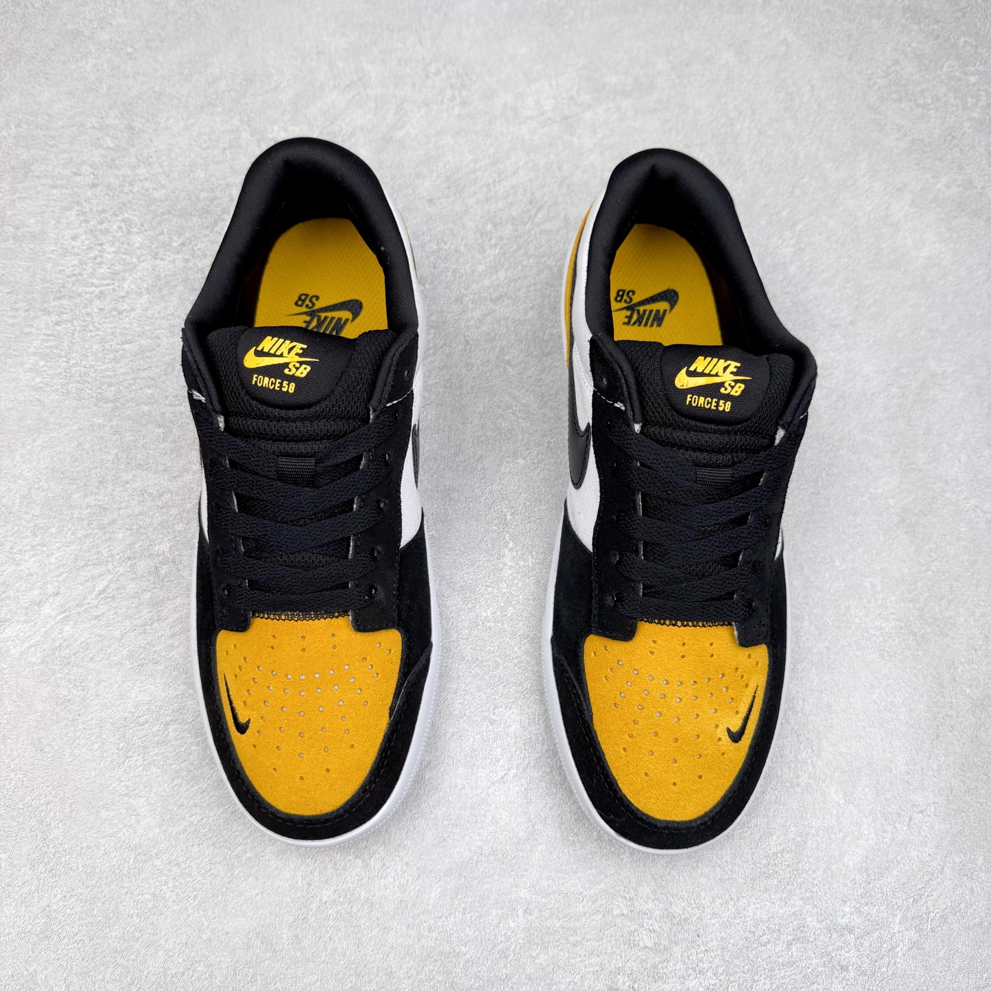 图片[2]-NK SB Force 58 空军58系列低帮休闲运动滑板板鞋 DV5477-700 鞋面由帆布和麂皮拼接 层次感丰富 搭配硫化外底 耐磨耐穿 鞋舌及中底后跟处饰有SB Logo 表明鞋款身份 采用包边设计 经久耐穿 硫化结构则有效提升灵活性 穿上这款全新推出的创意力作 助你耀动街头 尺码：36 36.5 37.5 38 38.5 39 40 40.5 41 42 42.5 43 44 45-选品中心