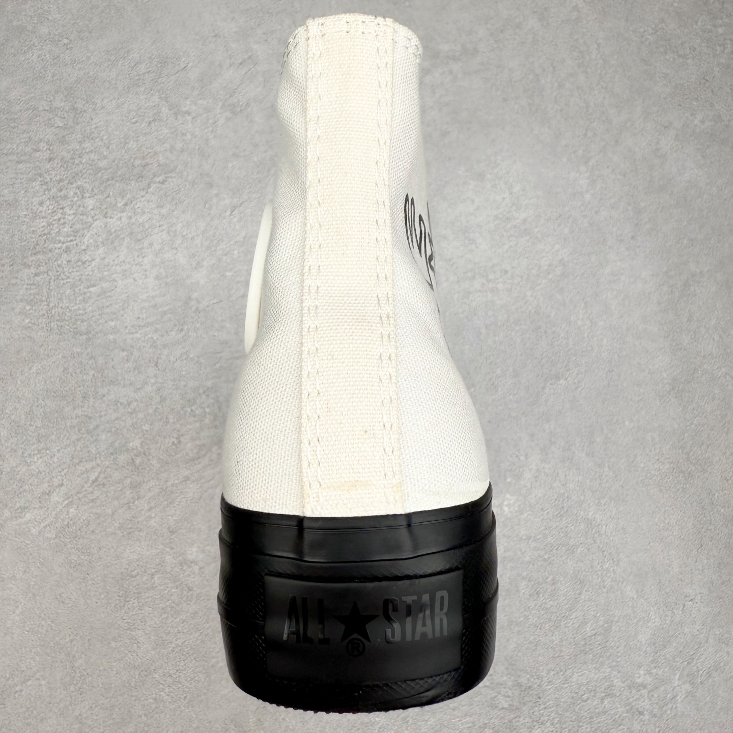 图片[8]-Converse All Star Lift 白黑厚底 王源同款 厚底增高百搭休闲鞋 经典白黑色系 鞋面搭配皇冠纸飞机印花 厚底设计拉长腿型 OrthoLite鞋垫放松脚感 舒适透气 尺码：35 36 36.5 37 37.5 38 39 39.5 40 41 41.5 42 42.5 43 44-选品中心