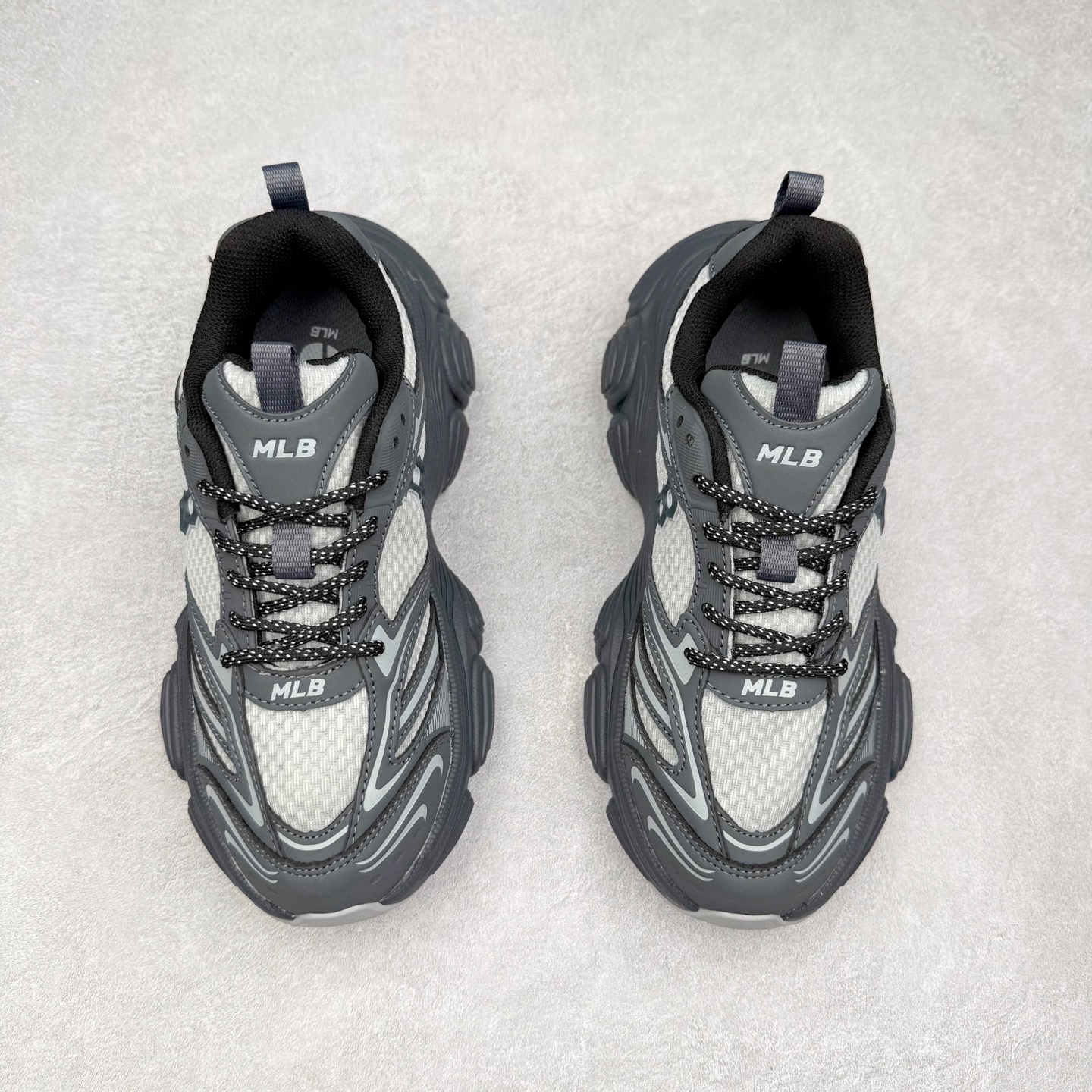 图片[2]-MLB WINNER CHUNKY 纽约洋基队合成革潮流时尚舒适休闲运动风厚底增高 防滑耐磨 低帮 老爹鞋 男女同款 黑色 实拍调校N版已经零色差零失真 百分百还原实物色彩所见即所得 不存在货不对板色差等低级问题 选购参考实物拍摄 不混卖不参货 只用心做好货严格选品 承诺混一赔十 尺码：36 36.5 37.5 38 38.5 39 40 40.5 41 42 42.5 43 44 44.5 45-选品中心