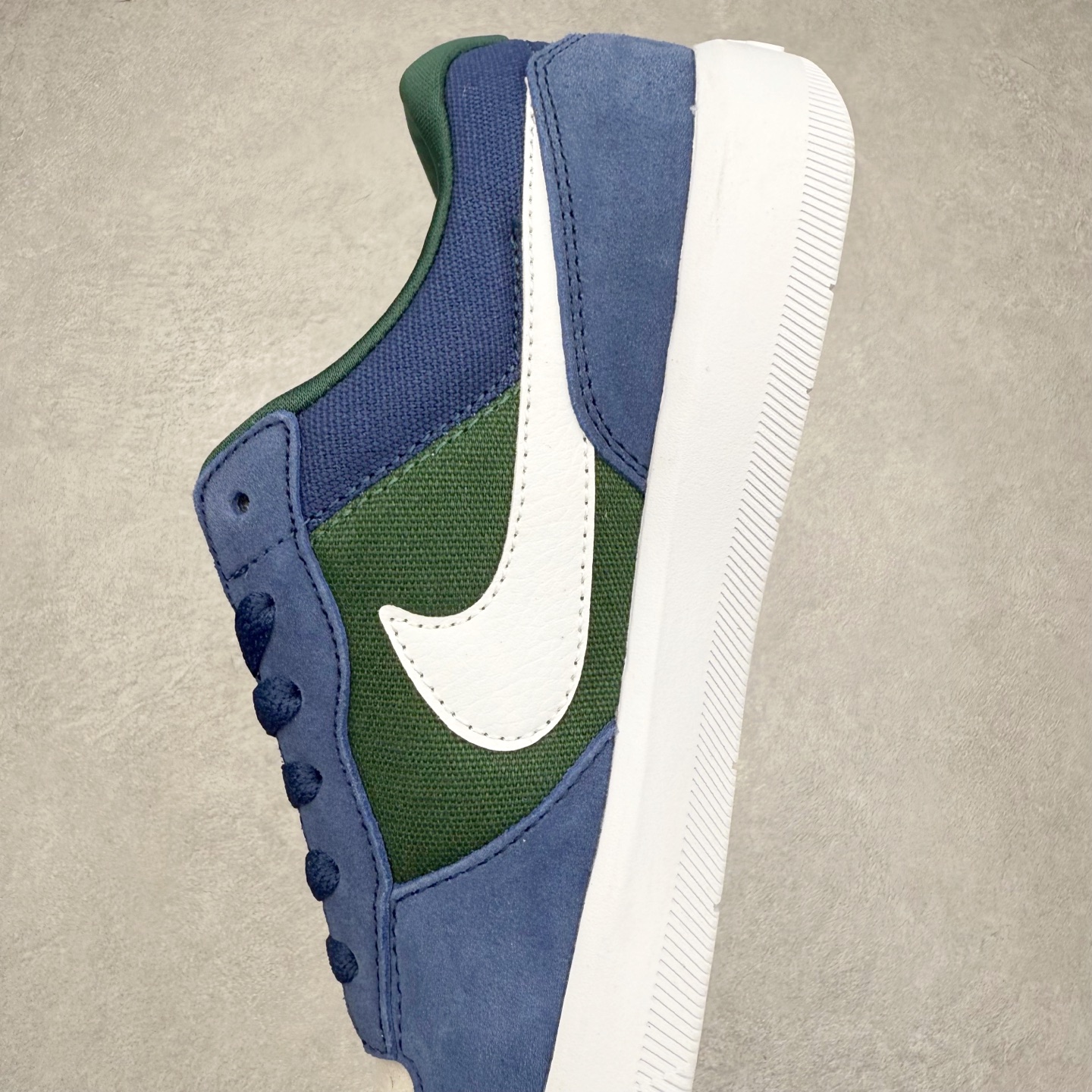 图片[7]-NK SB Force 58 空军58系列低帮休闲运动滑板板鞋 CZ2959-402 鞋面由帆布和麂皮拼接 层次感丰富 搭配硫化外底 耐磨耐穿 鞋舌及中底后跟处饰有SB Logo 表明鞋款身份 采用包边设计 经久耐穿 硫化结构则有效提升灵活性 穿上这款全新推出的创意力作 助你耀动街头 尺码：36 36.5 37.5 38 38.5 39 40 40.5 41 42 42.5 43 44 45-选品中心