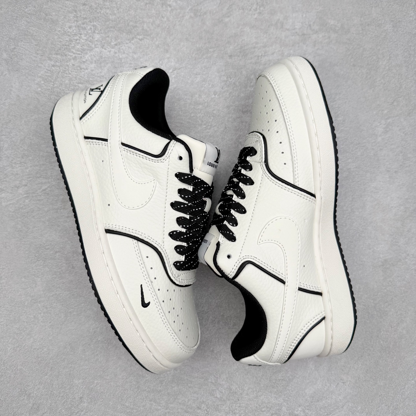 图片[3]-＃福利特价 NK Court Vision 1 Low低帮板鞋运动鞋休闲鞋 折边针车 工艺难度大 原楦头原纸板 原装鞋盒 定制五金配件 内置全掌气垫 原厂鞋底 尺码：36 36.5 37.5 38 38.5 39 40 40.5 41 42 42.5 43 44 44.5 45-选品中心