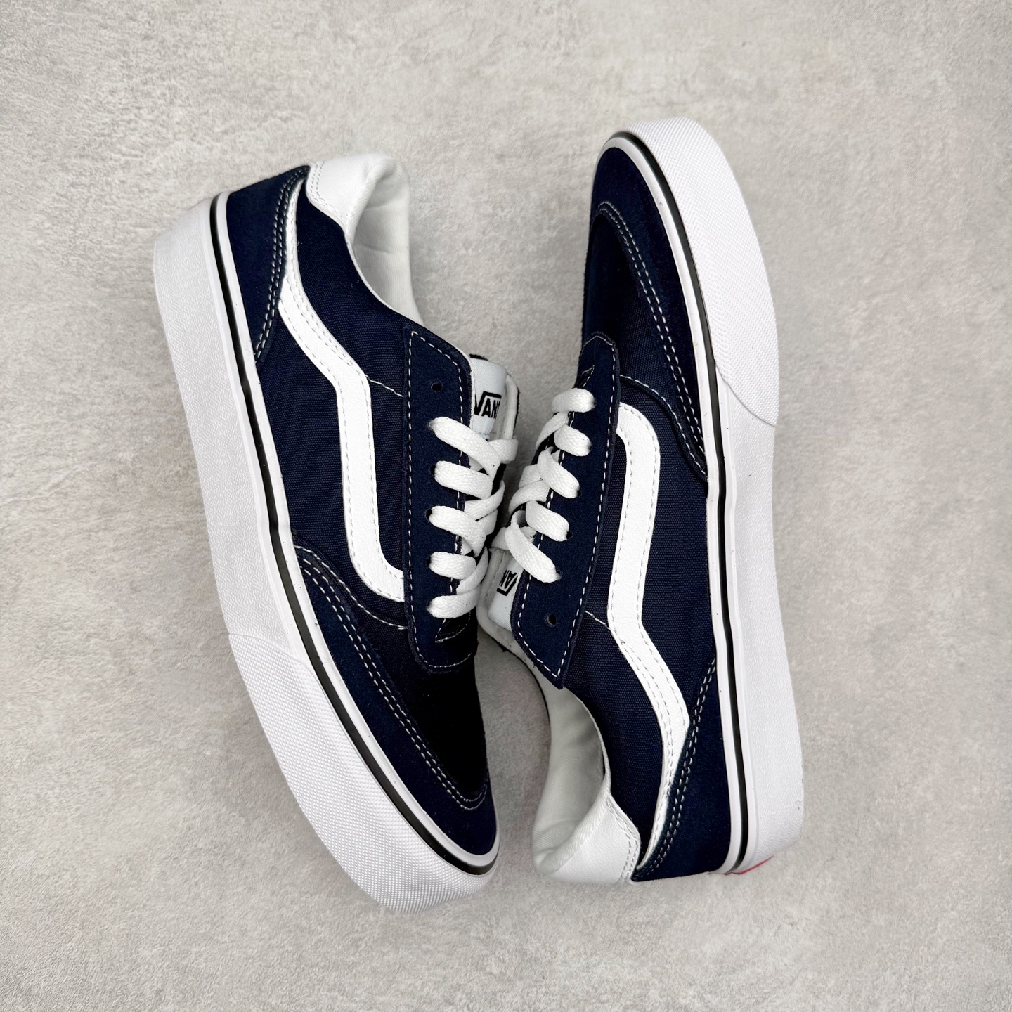 图片[3]-Vans Brooklyn LS 蓝色 范斯官方 硫化简约复古板鞋 货号：VN000D7QLKZ 尺码：35 36 36.5 37 38 38.5 39 40 40.5 41 42 42.5 43 44-选品中心