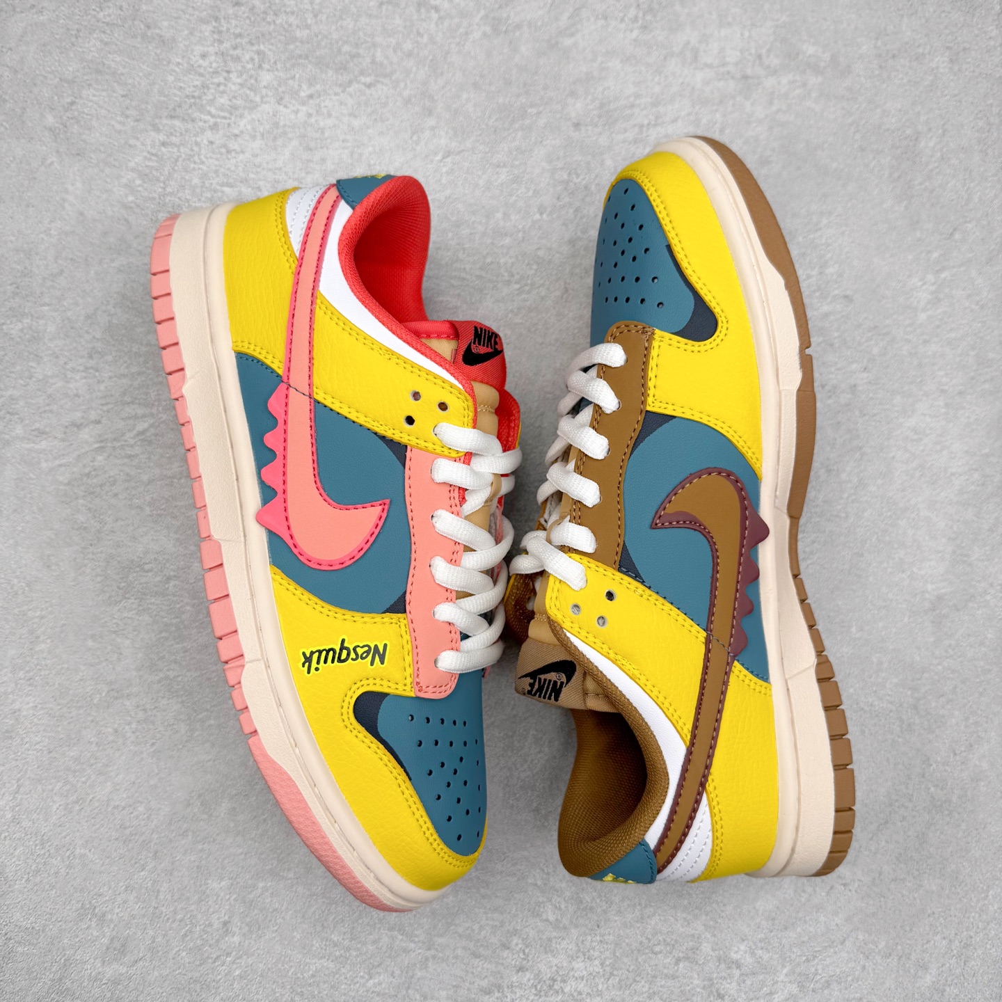 图片[3]-＃纯原福利 NK Dunk Low 定制配色 大厂出品 极力推荐 原装头层材料 独家版型蒸餾加工帶來的是更好的视觉和脚感体验大厂纯原品质出货 清洁度 电绣工艺 皮料切割干净无任何毛边 细节完美 尺码：36 36.5 37.5 38 38.5 39 40 40.5 41 42 42.5 43 44 44.5 45-选品中心