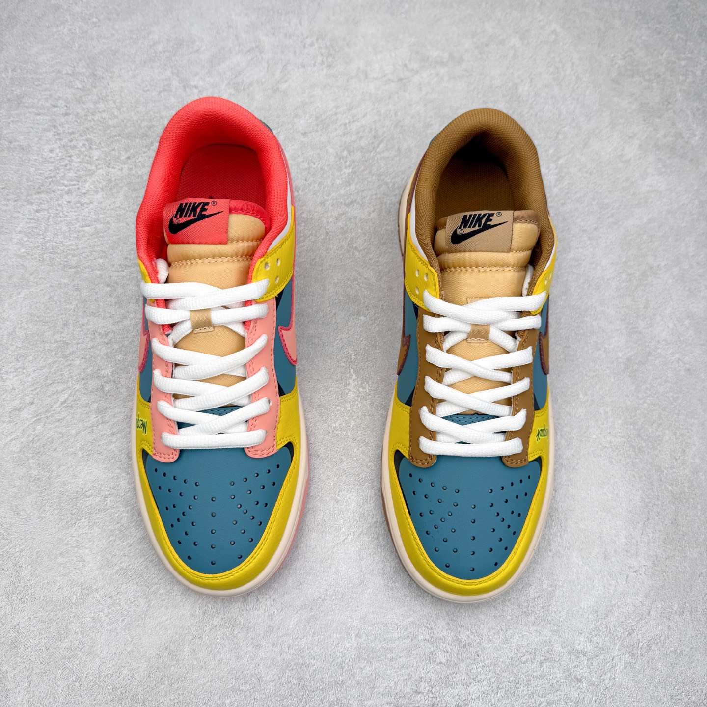 图片[2]-＃纯原福利 NK Dunk Low 定制配色 大厂出品 极力推荐 原装头层材料 独家版型蒸餾加工帶來的是更好的视觉和脚感体验大厂纯原品质出货 清洁度 电绣工艺 皮料切割干净无任何毛边 细节完美 尺码：36 36.5 37.5 38 38.5 39 40 40.5 41 42 42.5 43 44 44.5 45-选品中心