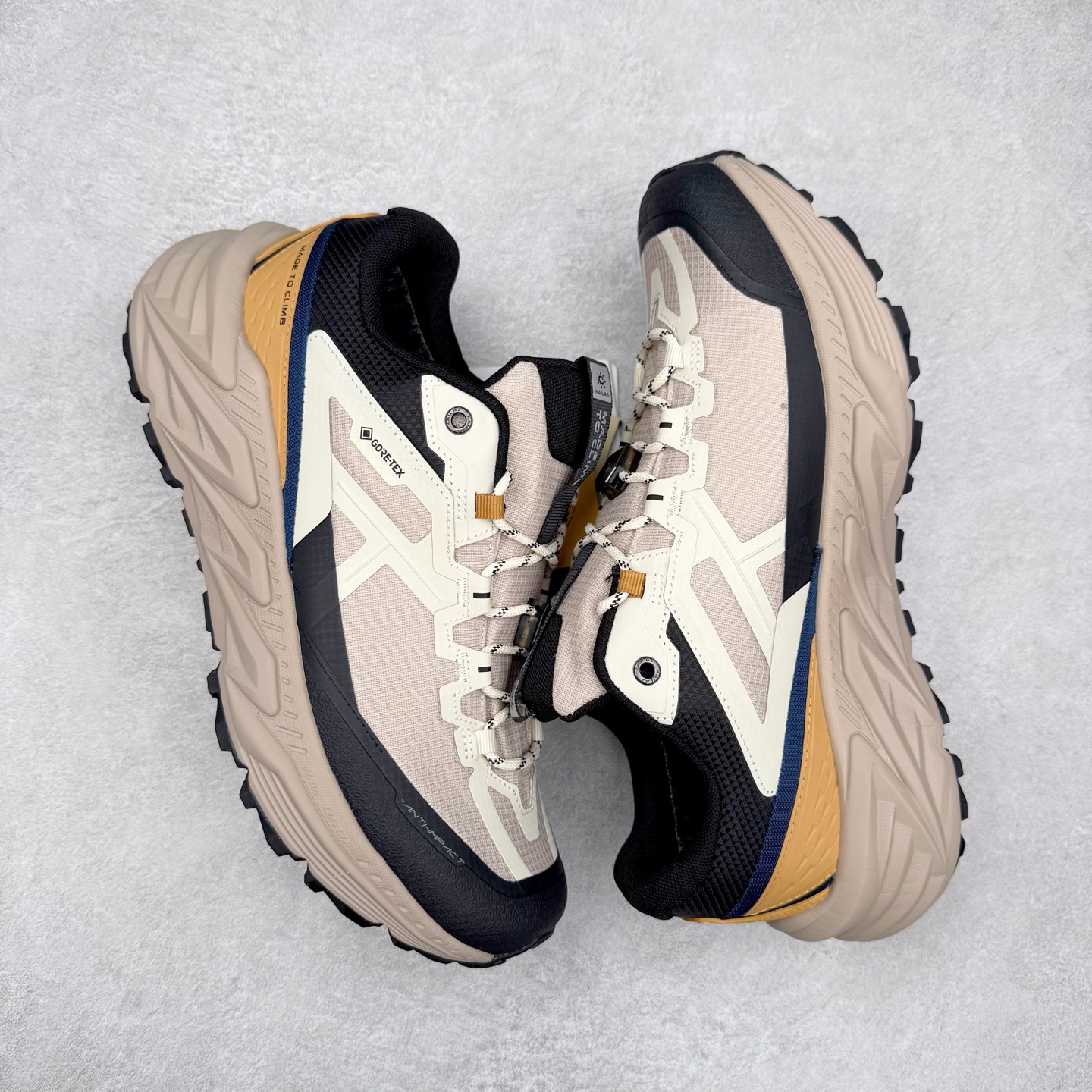 图片[3]-凯乐石 KAILAS 山行2代 GTX 25款舒适缓冲徒步 织物TPU减震防滑透气包裹性轻便低帮超强抓地力越野跑步鞋 KAILAS凯乐石品牌是全球三大全系攀登品牌之一，于2003年创立于中国广州，致力于为有攀登梦想的户外运动员及爱好者，研发制造功能性专业装备，满足他们在极限环境下安全舒适的需求，凯乐石专注于科技面料的开发及专业功能设计，产品线覆盖登山、攀岩、徒步、越野跑山、露营、旅行等多项户外运动，通过运动员的测试反馈，不断进化迭代，产品荣获国内外大奖71座，发明专利21个，更突破性的自主研发攀登器械，打造出中国的攀登硬实力。实拍调校N版已经零色差零失真 百分百还原实物色彩所见即所得 不存在货不对板色差等低级问题 选购参考实物拍摄 不混卖不参货 只用心做好货严格选品 承诺混一赔十 尺码：36 36.5 37.5 38 38.5 39 40 40.5 41 42 42.5 43 44 44.5 45-选品中心