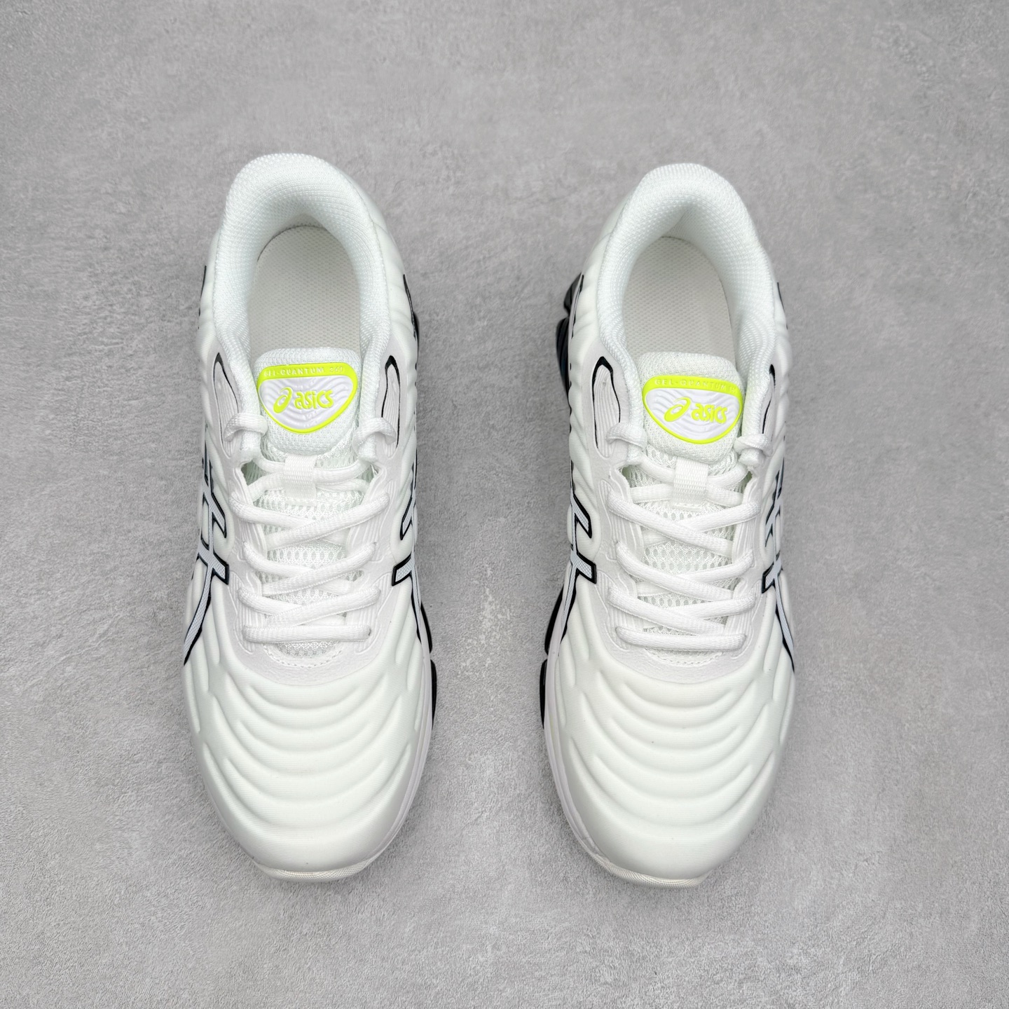 图片[2]-ASICS GEL-QUANTUM 360 VIII 亚瑟士网面舒适百搭网布防滑耐磨舒适缓震运动鞋 鞋面采用细密网眼提供良好的透气性和支撑性 中底360环绕式GEL 提供良好的缓冲性能 GEL外观立体几何设计 充满时尚的运动气息 FF BLAST 中底科技 轻量缓震 尺码：40 40.5 41.5 42 42.5 43.5 44 44.5 45-选品中心