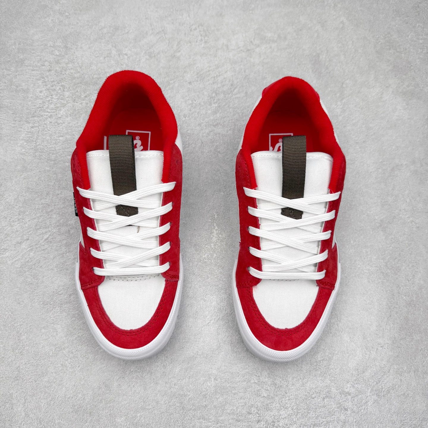 图片[2]-Vans Chukka Push 白红 官方新款 防滑低帮休闲滑板鞋 尺码：35 36 36.5 37 38 38.5 39 40 40.5 41 42 42.5 43 44 45-选品中心