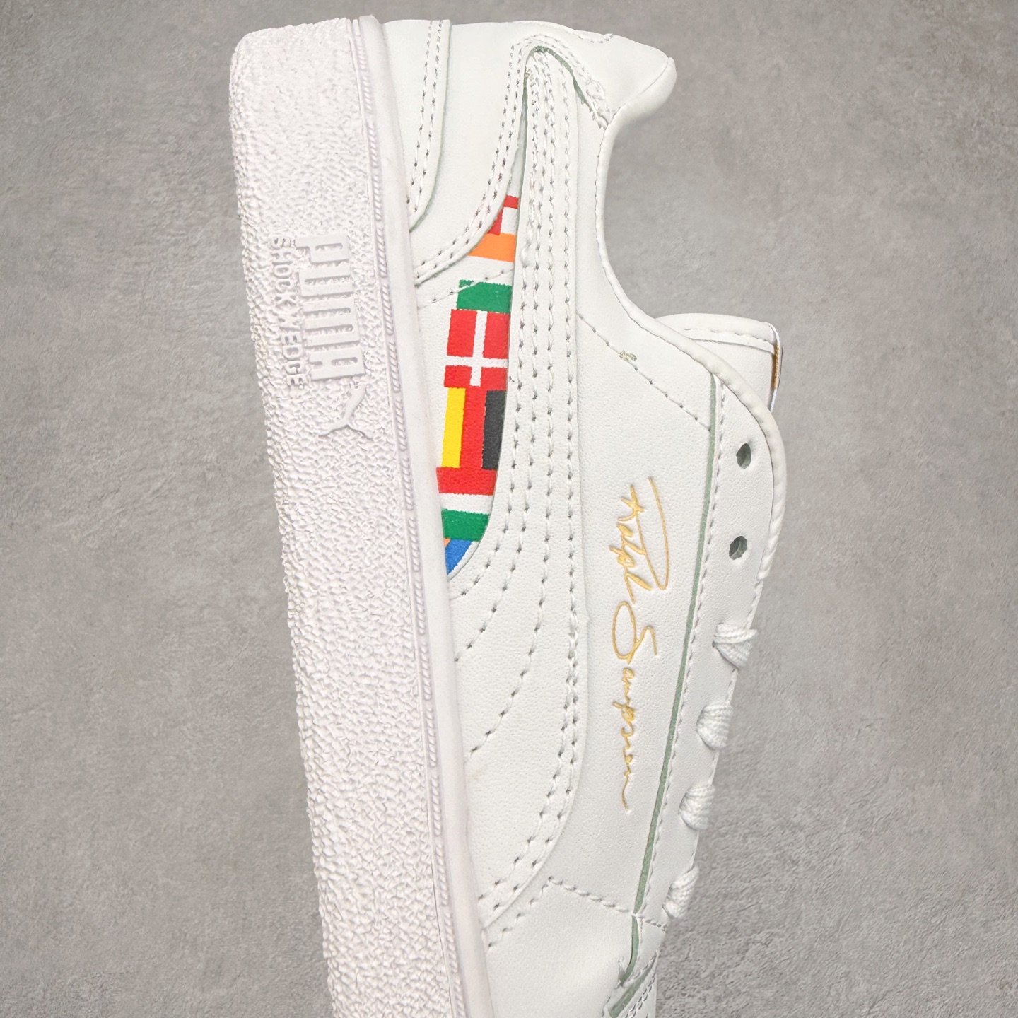 图片[6]-Puma Ralph Sampson Lo Vintage 彪马复古运动板鞋 实拍调校N版已经零色差零失真 百分百还原实物色彩所见即所得 不存在货不对板色差等低级问题 选购参考实物拍摄 不混卖不参货 只用心做好货严格选品 承诺混一赔十 尺码：36 36.5 37.5 38 38.5 39 40 40.5 41 42 42.5 43 44 44.5 45-选品中心