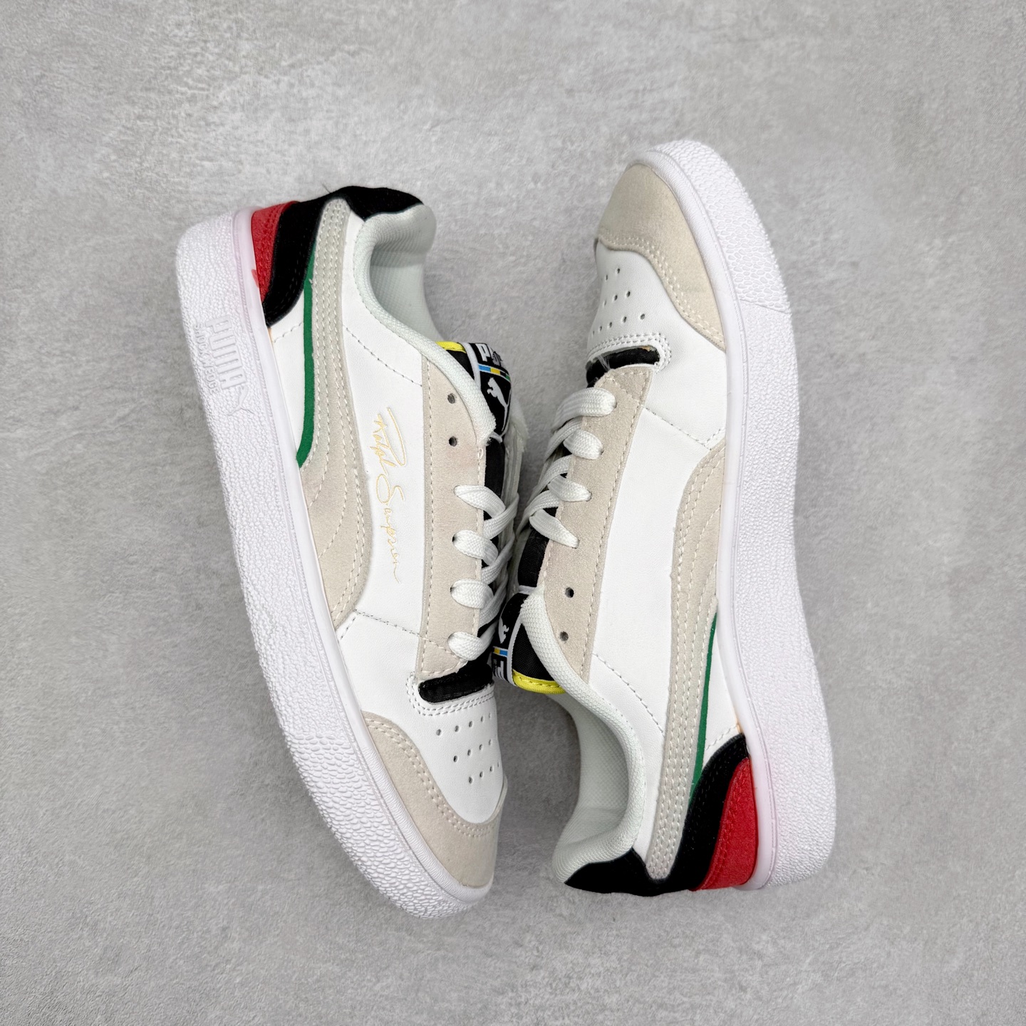 图片[3]-Puma Ralph Sampson Lo Vintage 彪马复古运动板鞋 实拍调校N版已经零色差零失真 百分百还原实物色彩所见即所得 不存在货不对板色差等低级问题 选购参考实物拍摄 不混卖不参货 只用心做好货严格选品 承诺混一赔十 尺码：36 36.5 37.5 38 38.5 39 40 40.5 41 42 42.5 43 44 44.5 45-选品中心