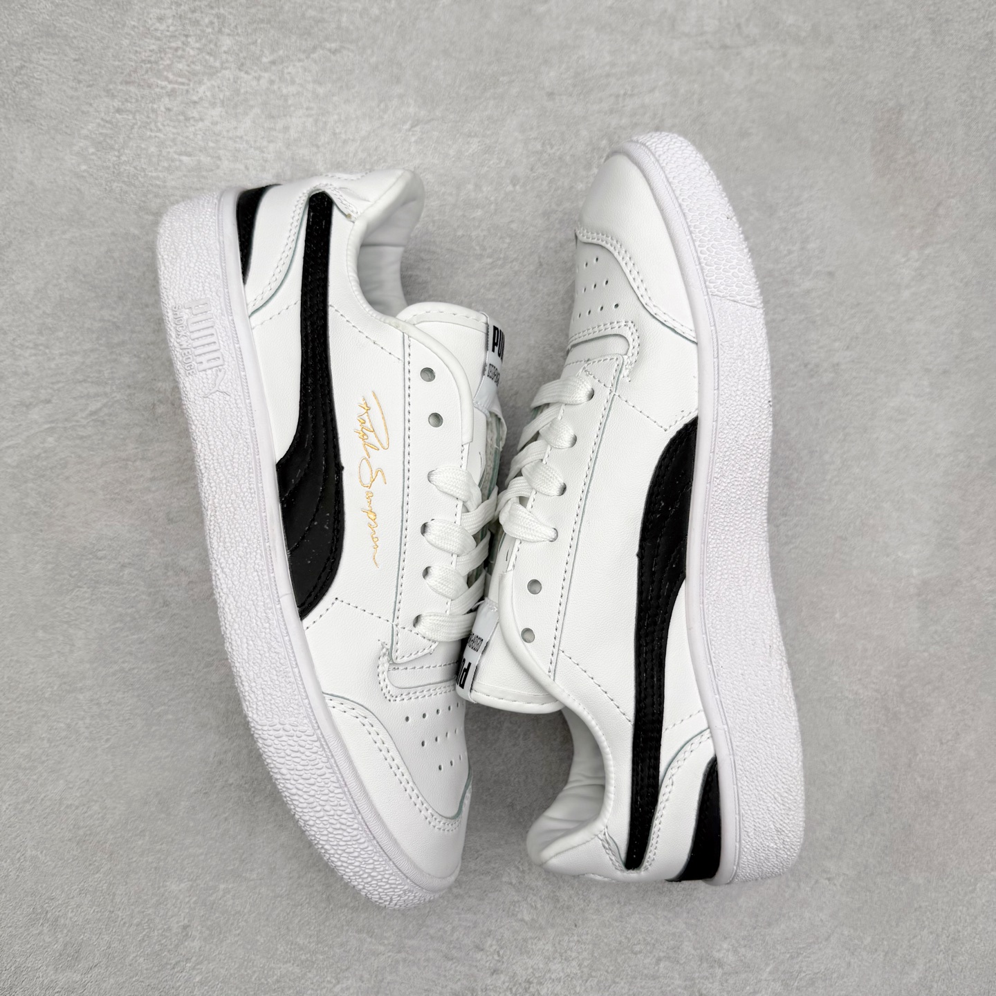 图片[3]-Puma Ralph Sampson Lo Vintage 彪马复古运动板鞋 实拍调校N版已经零色差零失真 百分百还原实物色彩所见即所得 不存在货不对板色差等低级问题 选购参考实物拍摄 不混卖不参货 只用心做好货严格选品 承诺混一赔十 尺码：36 36.5 37.5 38 38.5 39 40 40.5 41 42 42.5 43 44 44.5 45-选品中心