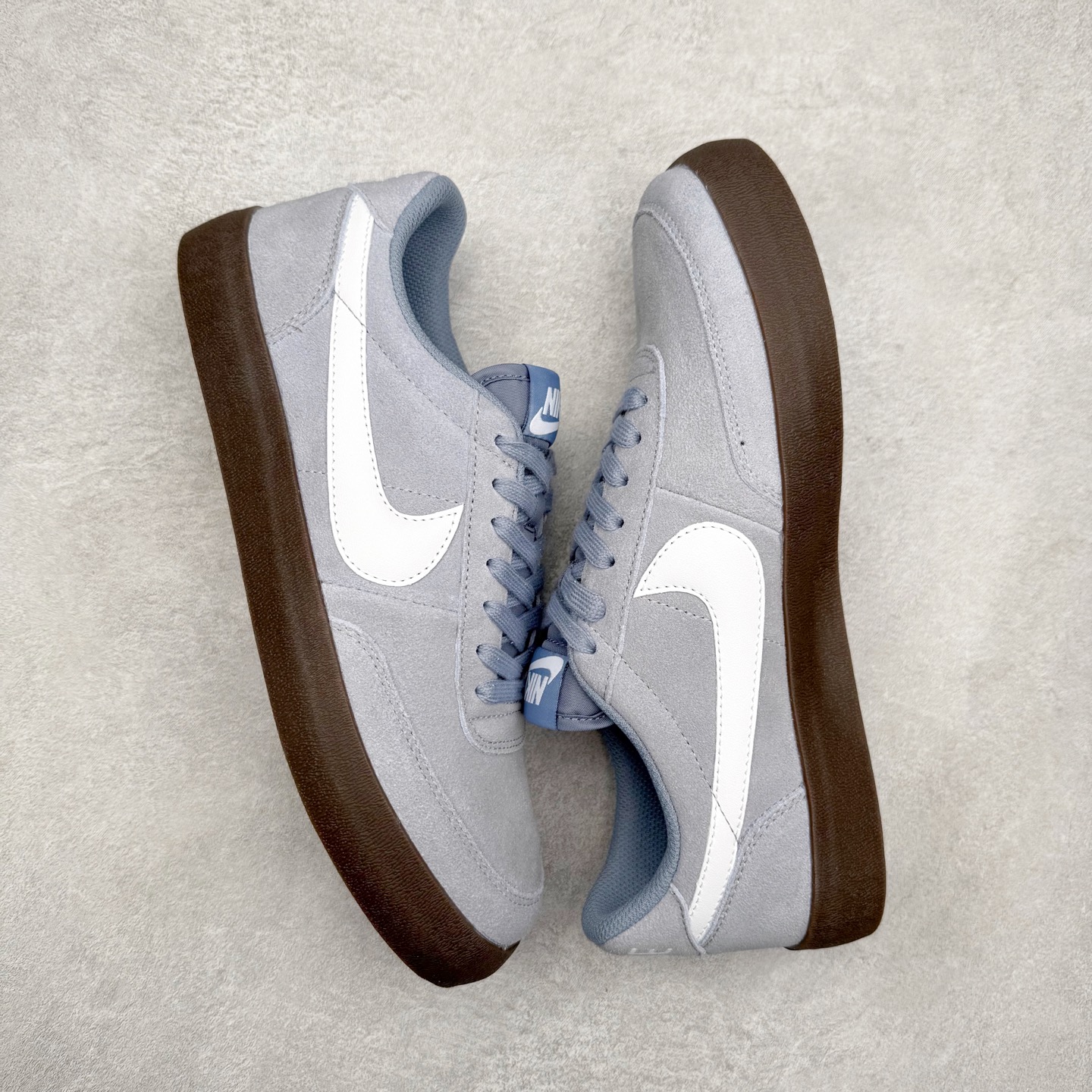 图片[3]-J.Crew x NK Killshot II Leather 联名复古板鞋 FQ8903-401 采用米白色皮革制作鞋身 Swoosh 点缀其中 最后搭载棕色生胶大底 流露出满满的复古气气息 尺码：36 36.5 37.5 38 38.5 39 40 40.5 41 42 42.5 43 44 44.5 45-选品中心