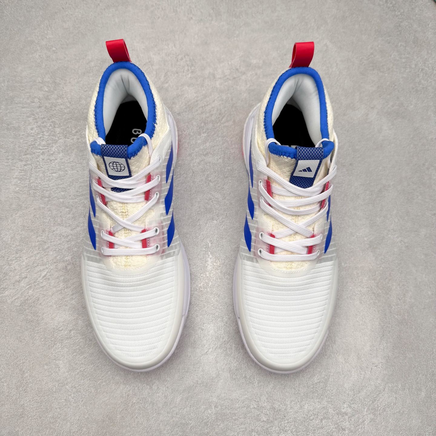 图片[2]-AD Crazyflight Mid 减震防滑中帮训练鞋 男女同款 GX1259 借助Crazyflight,您可以在球场上获得所需的支撑性贴合性，灵敏的缓冲性和透气舒适性。弹力网眼鞋面透气，可保持凉爽。TPU纱线中足护具可保持轻巧的感觉和透气性，同时提供横向稳定性。蕾丝封扣带来舒适款式。鞋跟中的绒面革衬里感觉舒适且光滑。BOOST技术可提供灵敏，缓冲的感觉，吸收震动并保持飞行。模压鞋垫可提供额外缓冲。耐用的橡胶外底可在所有方向提供牵引力和耐用性。实拍调校N版已经零色差零失真 百分百还原实物色彩所见即所得 不存在货不对板色差等低级问题 选购参考实物拍摄 不混卖不参货 只用心做好货严格选品 承诺混一赔十 尺码：36 36.5 37.5 38 38.5 39 40 40.5 41 42 42.5 43 44 44.5 45 46-选品中心