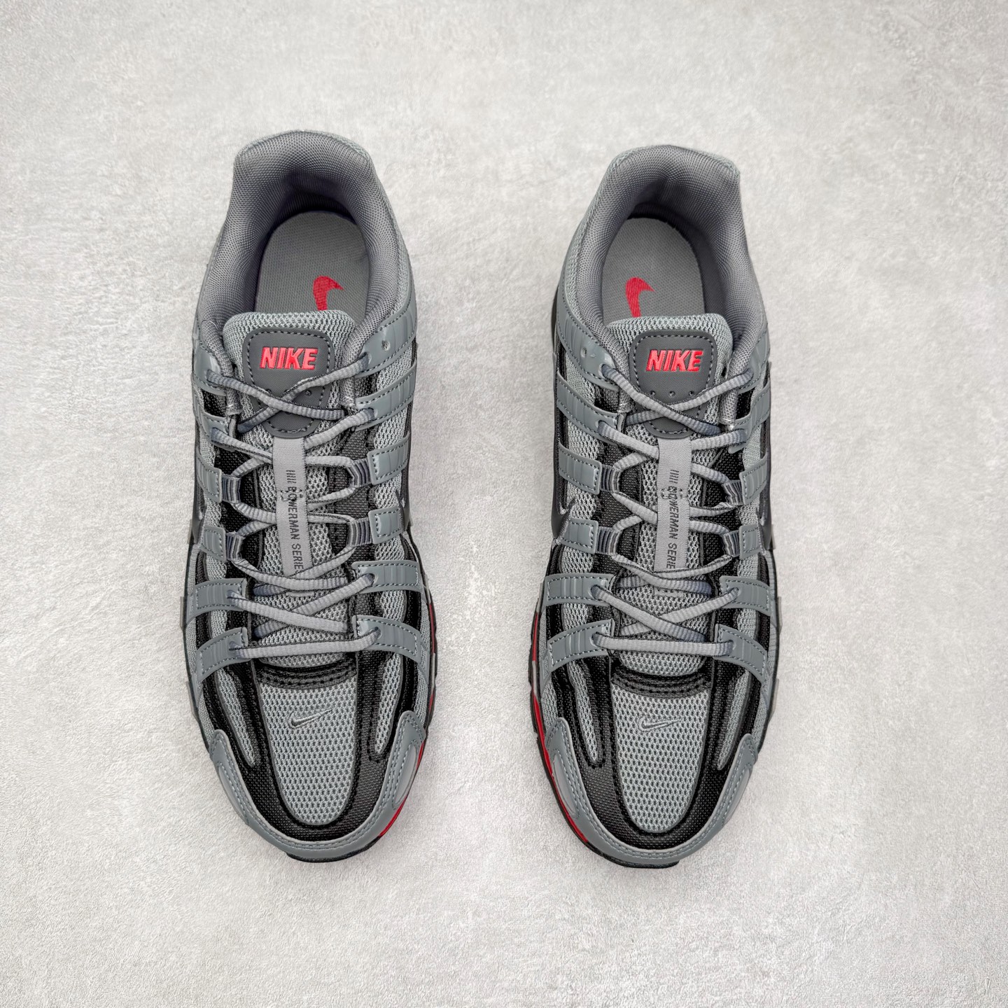 图片[2]-NK P-6000 系列低帮复古老爹风休闲运动舒适慢跑鞋 IF6199-001 购入原鞋原装纸板楦头开发 独家私模四层组合大底 市场唯一正确版本 良心定价 新配色陆续出货 进口三文治网面 融合 Pegasus 过往运动鞋设计 助力 21 世纪早期跑步运动跃升时尚新高度 采用透气网眼布、运动风格线条和耐穿覆面 兼具吸睛外观和舒适感受 中底泡绵以田径赛道为灵感 打造厚实设计 缔造出众缓震性能 尺码：36 36.5 37.5 38 38.5 39 40 40.5 41 42 42.5 43 44 44.5 45-选品中心