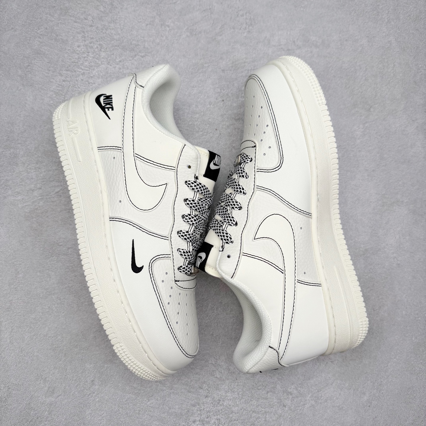 图片[3]-NK Air Force 1´07 Low 空军一号低帮百搭休闲运动板鞋 CS5288-032 柔软、弹性十足的缓震性能和出色的中底设计 横跨复古与现代的外型结合 造就出风靡全球 三十多年的Force 1 直到今天还深受青睐 实拍调校N版已经零色差零失真 百分百还原实物色彩所见即所得 不存在货不对板色差等低级问题 选购参考实物拍摄 不混卖不参货 只用心做好货严格选品 承诺混一赔十 尺码：36 36.5 37.5 38 38.5 39 40 40.5 41 42 42.5 43 44 44.5 45-选品中心