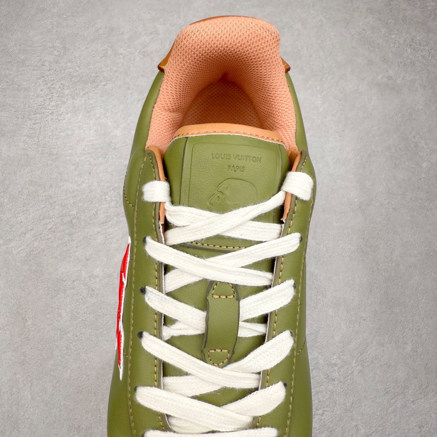 图片[5]-LOUIS VUITTON x Nigo Lv 联名款 FW25 Buttersoft 牛皮革羊皮革 图案压纹 圆头系带 低帮 生活休闲鞋 尺码：35 36 37 38 39 40 41 42 43 44 45-选品中心