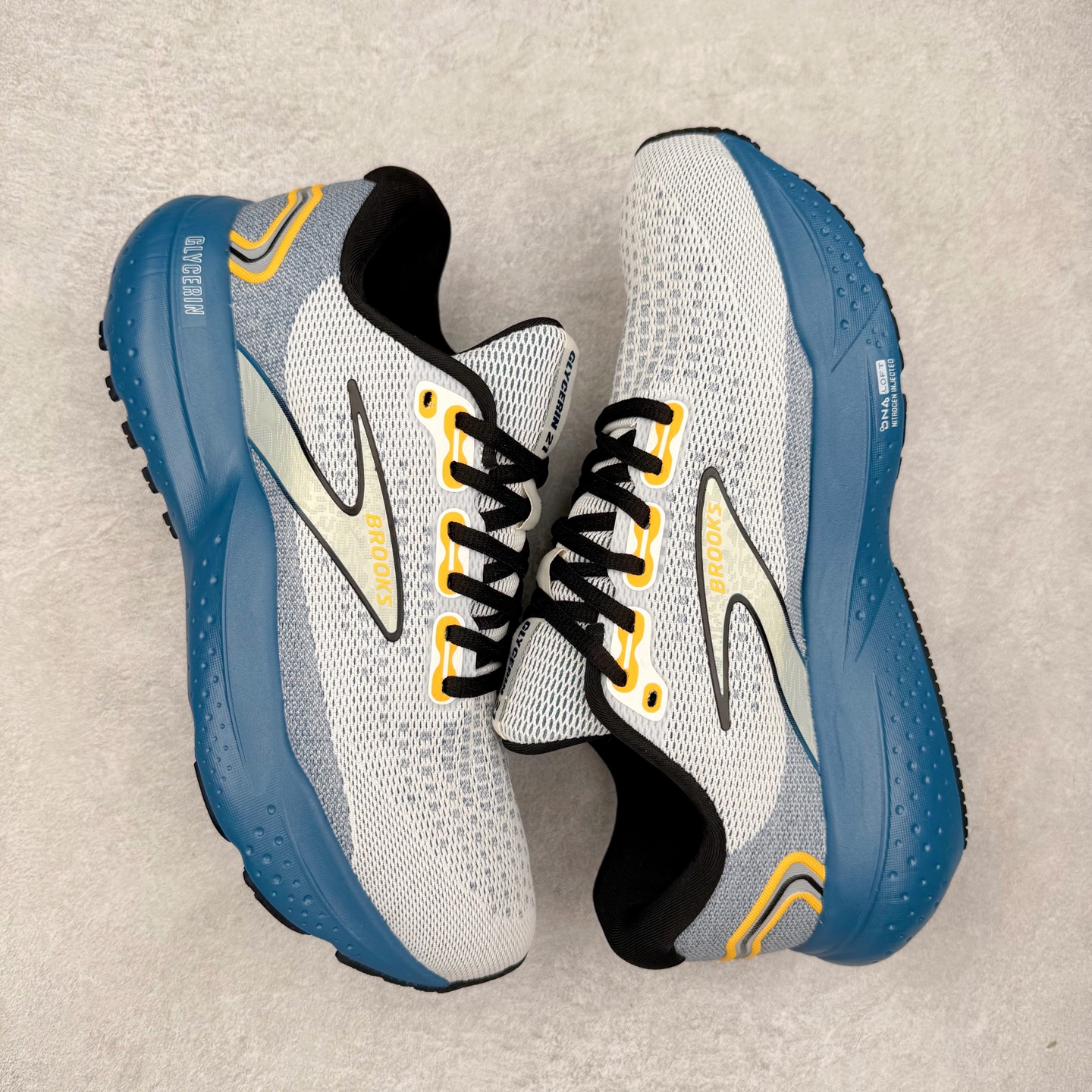 图片[3]-Brooks布鲁克斯 Glycerin 21 舒适时尚防滑透气低帮休闲跑步鞋 实拍调校N版已经零色差零失真 百分百还原实物色彩所见即所得 不存在货不对板色差等低级问题 选购参考实物拍摄 不混卖不参货 只用心做好货严格选品 承诺混一赔十 尺码：36 36.5 37.5 38 38.5 39 40 40.5 41 42 42.5 43 44 44.5 45-选品中心