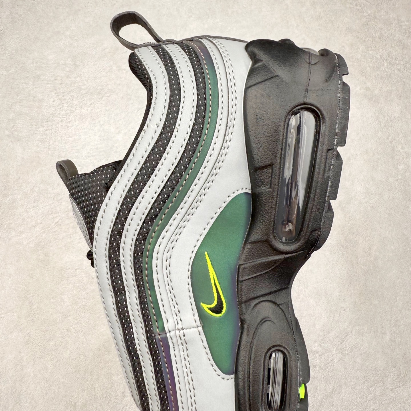 图片[7]-Division Street x NK Air Max 95/97 “Storm” PE 舒适百搭低帮气垫篮球鞋 男女同款 IM2174-001 实拍调校N版已经零色差零失真 百分百还原实物色彩所见即所得 不存在货不对板色差等低级问题 选购参考实物拍摄 不混卖不参货 只用心做好货严格选品 承诺混一赔十 尺码：36 36.5 37.5 38 38.5 39 40 40.5 41 42 42.5 43 44 44.5 45-选品中心