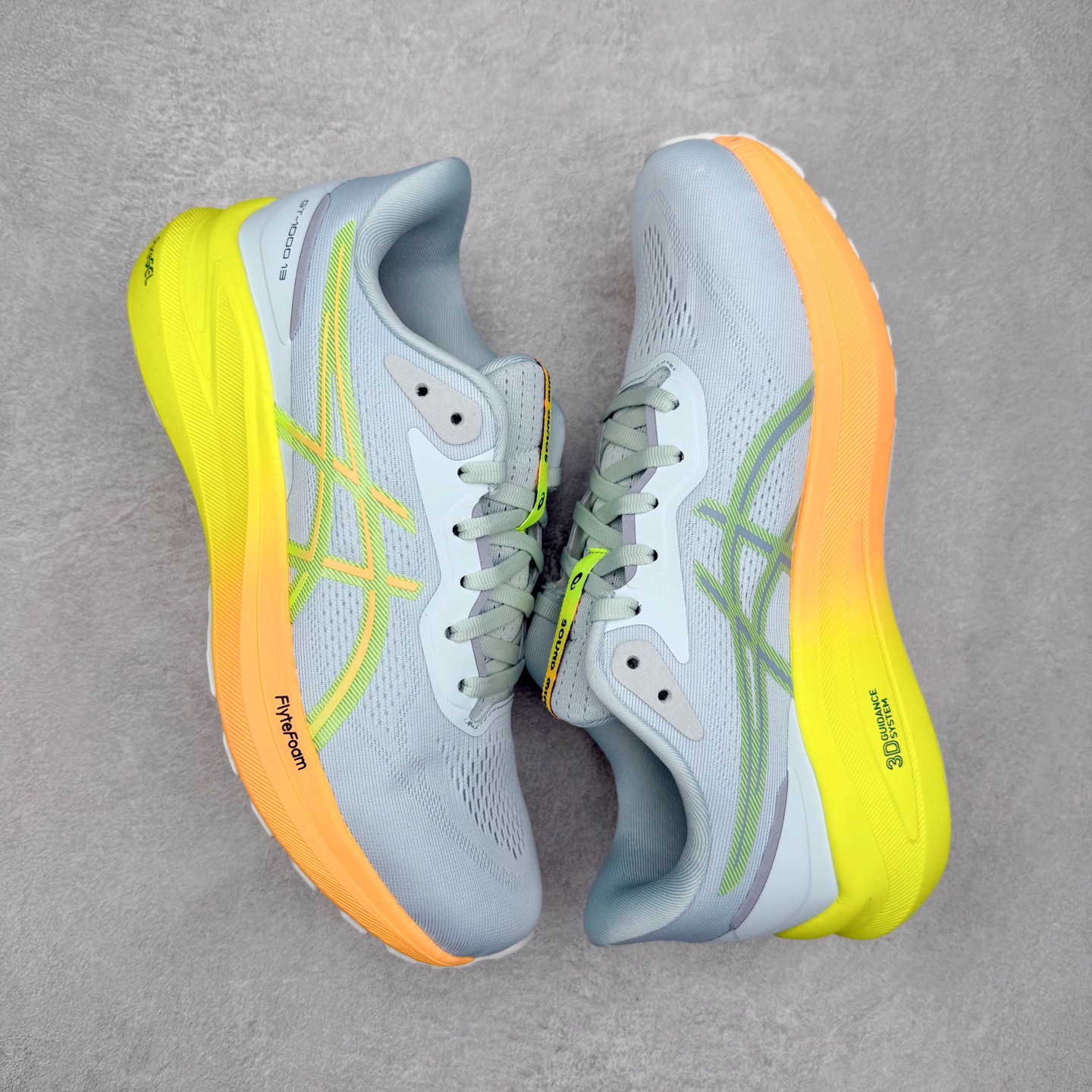 图片[3]-Asics GT-1000 13 GTX 亚瑟士舒适运动稳定防滑支撑低帮休闲跑步鞋 GT-1000 13采用网眼鞋面，提供良好透气性 中底处的PUREGEL科技与FLYTEFOAM缓冲层可減轻鞋身的重量 带来更加柔软的触地脚感 在每一步中创造更加舒适的运动体验 尺码：36 36.5 37.5 38 38.5 39 40 40.5 41.5 42 42.5 43.5 44 44.5 45-选品中心