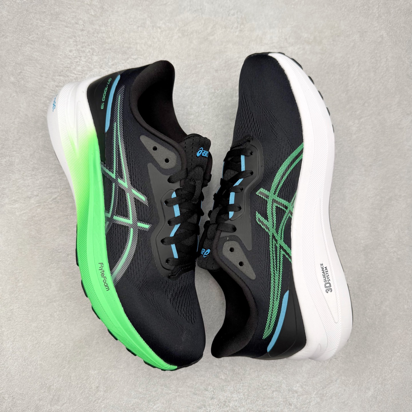 图片[3]-Asics GT-1000 13 GTX 亚瑟士舒适运动稳定防滑支撑低帮休闲跑步鞋 GT-1000 13采用网眼鞋面，提供良好透气性 中底处的PUREGEL科技与FLYTEFOAM缓冲层可減轻鞋身的重量 带来更加柔软的触地脚感 在每一步中创造更加舒适的运动体验 尺码：36 36.5 37.5 38 38.5 39 40 40.5 41.5 42 42.5 43.5 44 44.5 45-选品中心