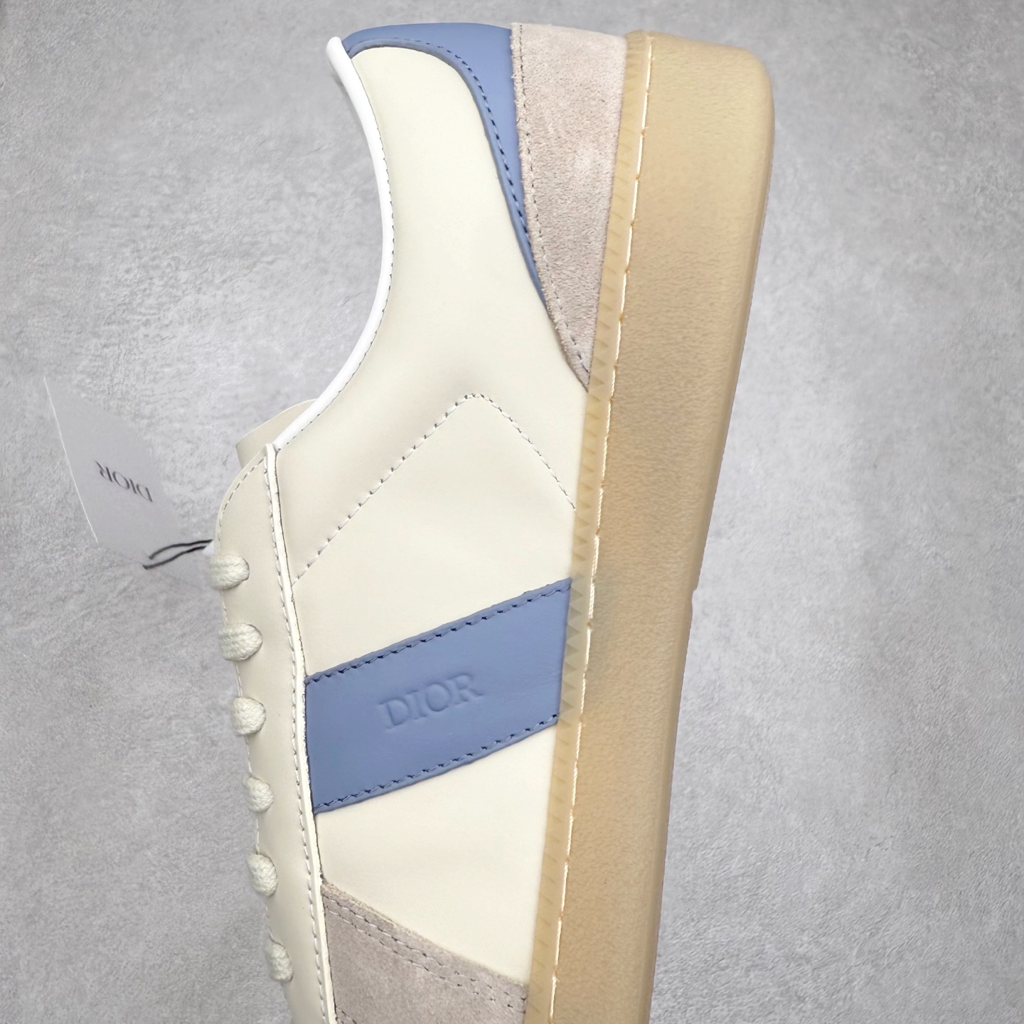 图片[7]-DIOR B01 迪奥牛皮革绒面圆头系带低帮板鞋 实拍调校N版已经零色差零失真 百分百还原实物色彩所见即所得 不存在货不对板色差等低级问题 选购参考实物拍摄 不混卖不参货 只用心做好货严格选品 承诺混一赔十 尺码：36 36.5 37.5 38 38.5 39 40 40.5 41 42 42.5 43 44 44.5 45-选品中心