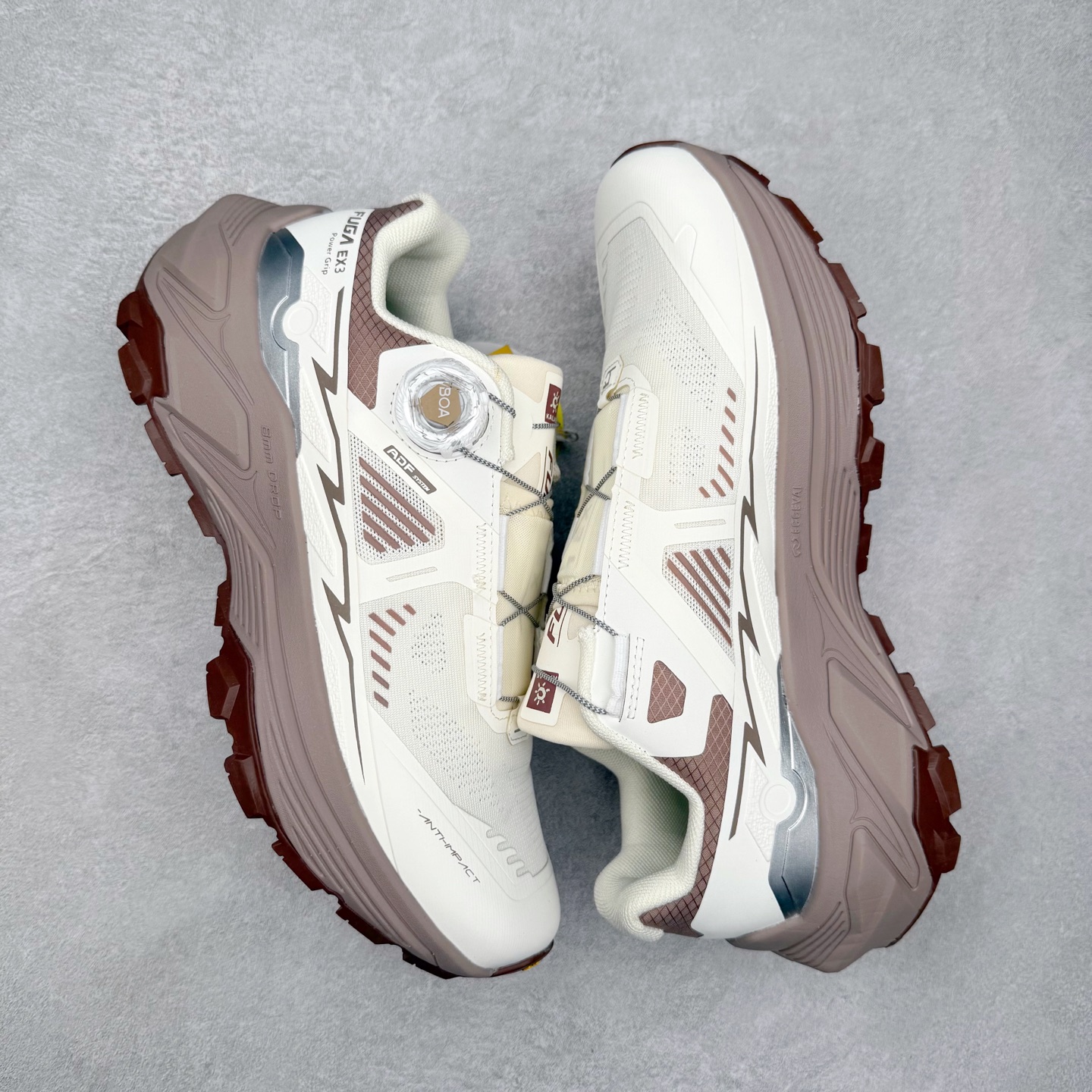 图片[3]-凯乐石 KAILAS FUGA EX3 BOA 25款舒适缓冲徒步 织物TPU减震防滑透气包裹性轻便低帮 超强抓地力越野跑步鞋 KAILAS凯乐石品牌是全球三大全系攀登品牌之一，于2003年创立于中国广州，致力于为有攀登梦想的户外运动员及爱好者，研发制造功能性专业装备，满足他们在极限环境下安全舒适的需求，凯乐石专注于科技面料的开发及专业功能设计，产品线覆盖登山、攀岩、徒步、越野跑山、露营、旅行等多项户外运动，通过运动员的测试反馈，不断进化迭代，产品荣获国内外大奖71座，发明专利21个，更突破性的自主研发攀登器械，打造出中国的攀登硬实力。实拍调校N版已经零色差零失真 百分百还原实物色彩所见即所得 不存在货不对板色差等低级问题 选购参考实物拍摄 不混卖不参货 只用心做好货严格选品 承诺混一赔十 尺码：36 36.5 37.5 38 38.5 39 40 40.5 41 42 42.5 43 44 44.5 45-选品中心