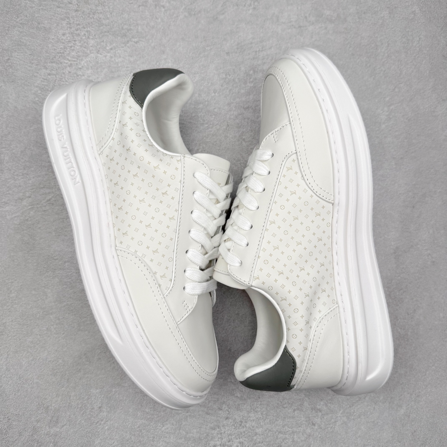 图片[3]-LOUIS VUITTON Beverly Hills Lv牛皮革圆头系带低帮板鞋 男款 尺码：39 40 41 42 43 44 45-选品中心