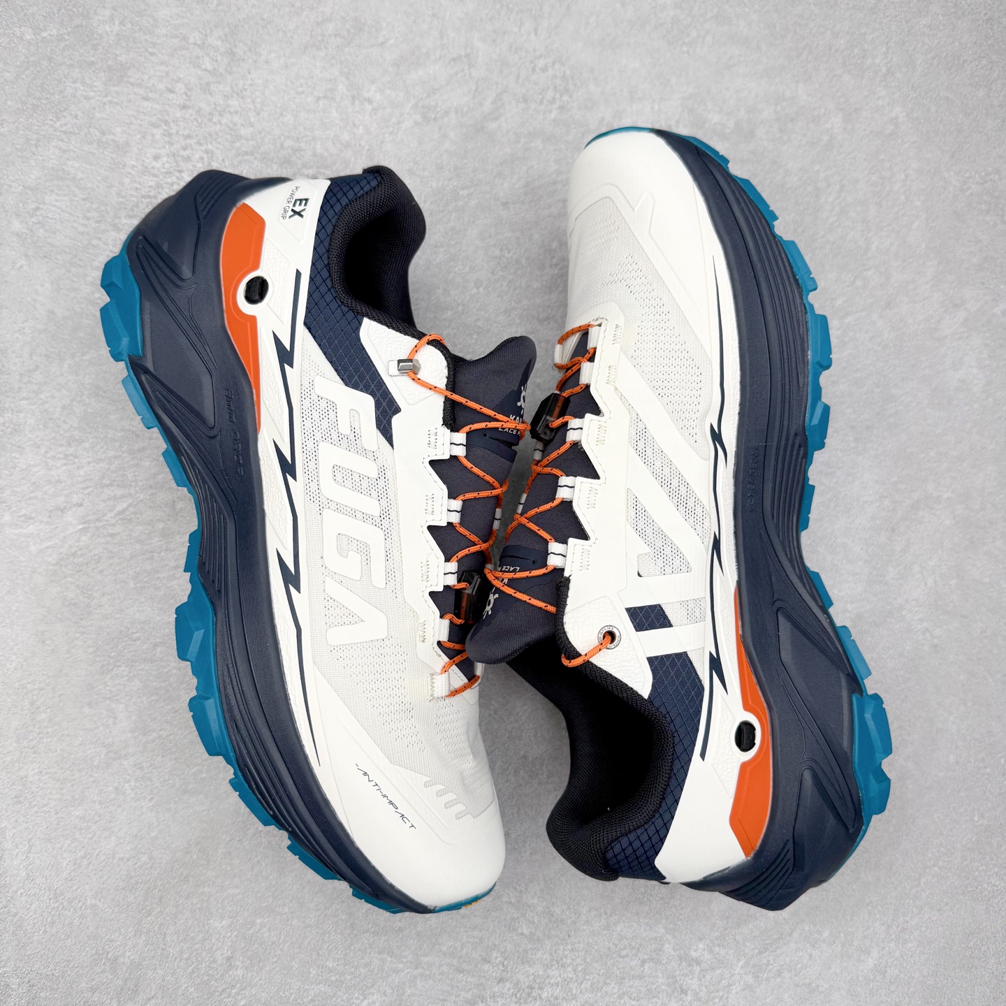 图片[3]-凯乐石 KAILAS FUGA EX3 BOA 25款舒适缓冲徒步 织物TPU减震防滑透气包裹性轻便低帮 超强抓地力越野跑步鞋 KAILAS凯乐石品牌是全球三大全系攀登品牌之一，于2003年创立于中国广州，致力于为有攀登梦想的户外运动员及爱好者，研发制造功能性专业装备，满足他们在极限环境下安全舒适的需求，凯乐石专注于科技面料的开发及专业功能设计，产品线覆盖登山、攀岩、徒步、越野跑山、露营、旅行等多项户外运动，通过运动员的测试反馈，不断进化迭代，产品荣获国内外大奖71座，发明专利21个，更突破性的自主研发攀登器械，打造出中国的攀登硬实力。实拍调校N版已经零色差零失真 百分百还原实物色彩所见即所得 不存在货不对板色差等低级问题 选购参考实物拍摄 不混卖不参货 只用心做好货严格选品 承诺混一赔十 尺码：36 36.5 37.5 38 38.5 39 40 40.5 41 42 42.5 43 44 44.5 45-选品中心