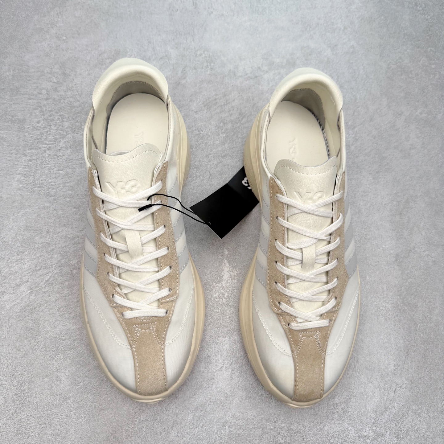 图片[2]-Y-3 皮革绒面革 百搭时尚 防滑 低帮 生活休闲鞋 男女同款 实拍调校N版已经零色差零失真 百分百还原实物色彩所见即所得 不存在货不对板色差等低级问题 选购参考实物拍摄 不混卖不参货 只用心做好货严格选品 承诺混一赔十 尺码：36 36.5 37.5 38 38.5 39 40 40.5 41 42 42.5 43 44 44.5 45-选品中心